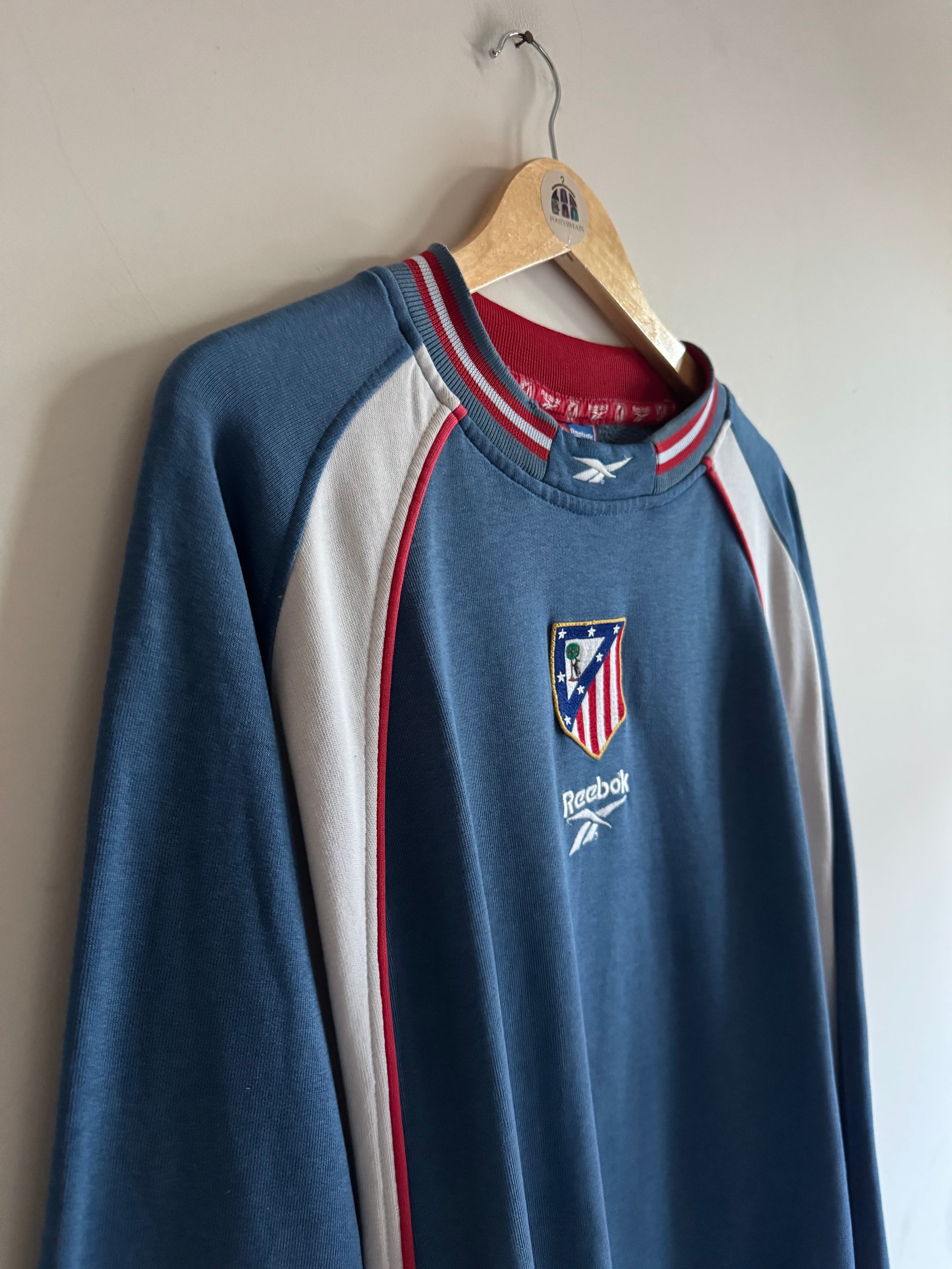Atlético Madrid 🇪🇸 1999-00 Reebok Sweatshirt
