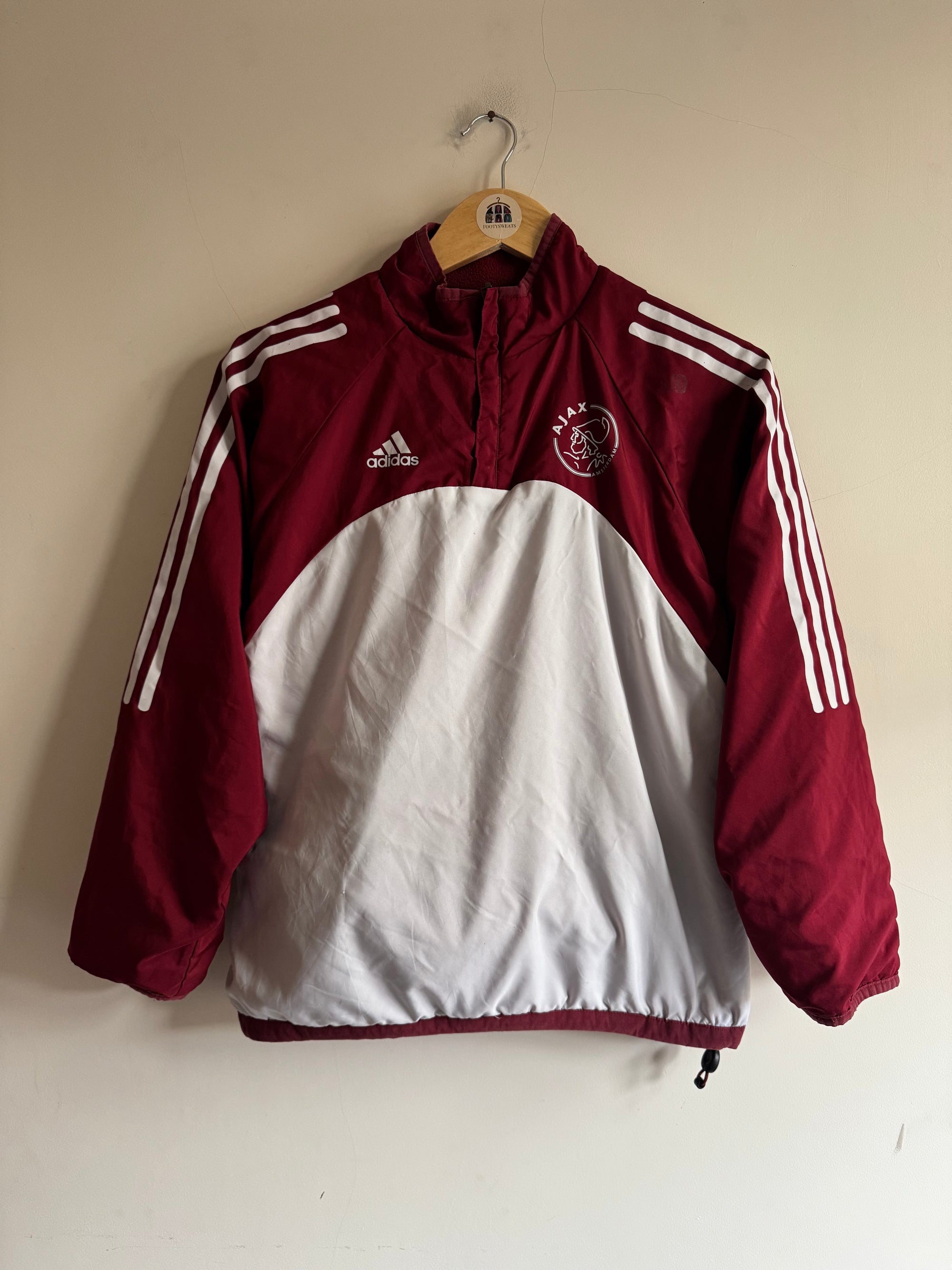 Ajax 🇳🇱 2002-03 Reversible Adidas 1/4 Zip