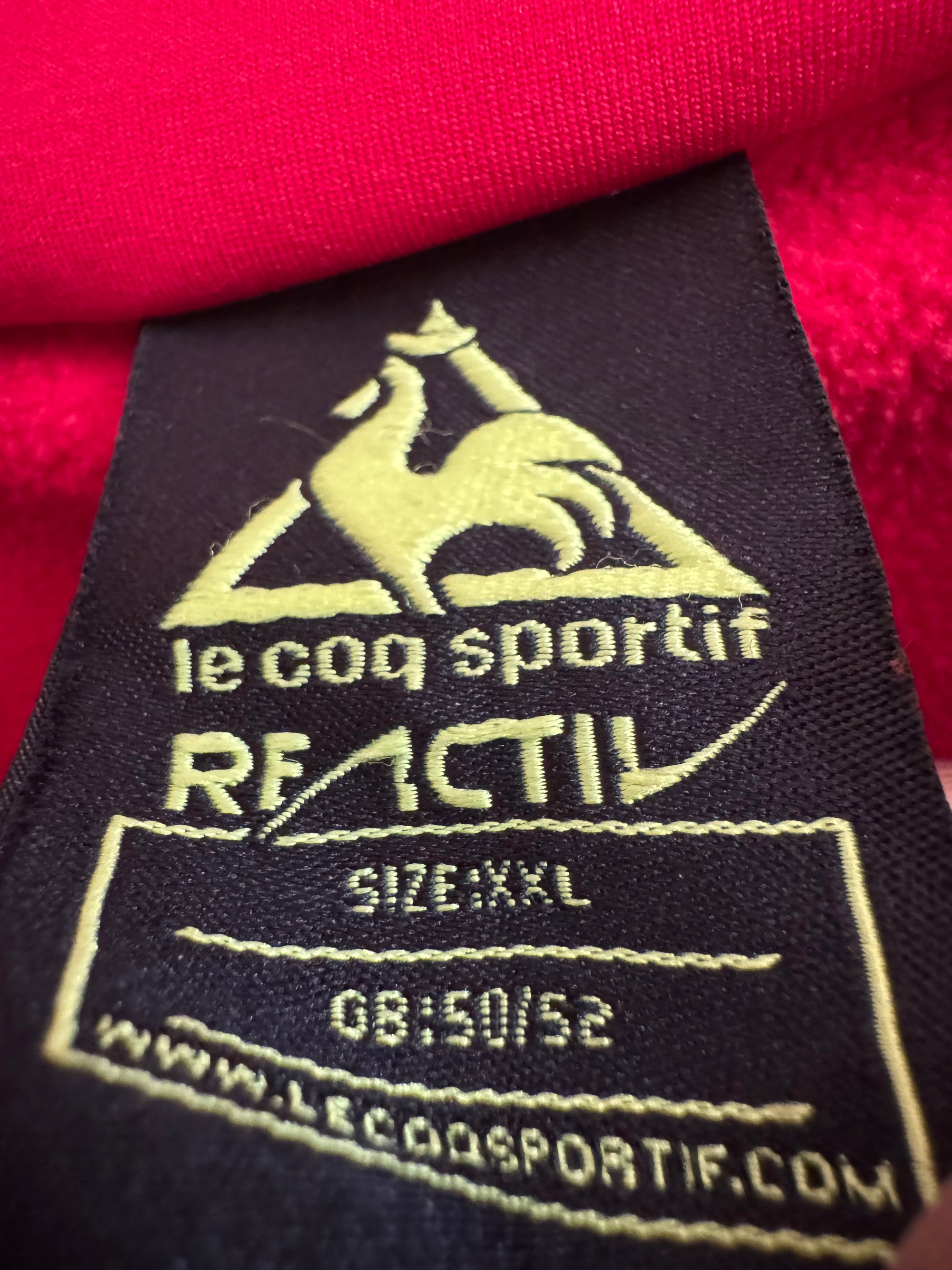 Stoke City 🏴󠁧󠁢󠁥󠁮󠁧󠁿 2008-09 Le Coq Sportif 1/4 Zip