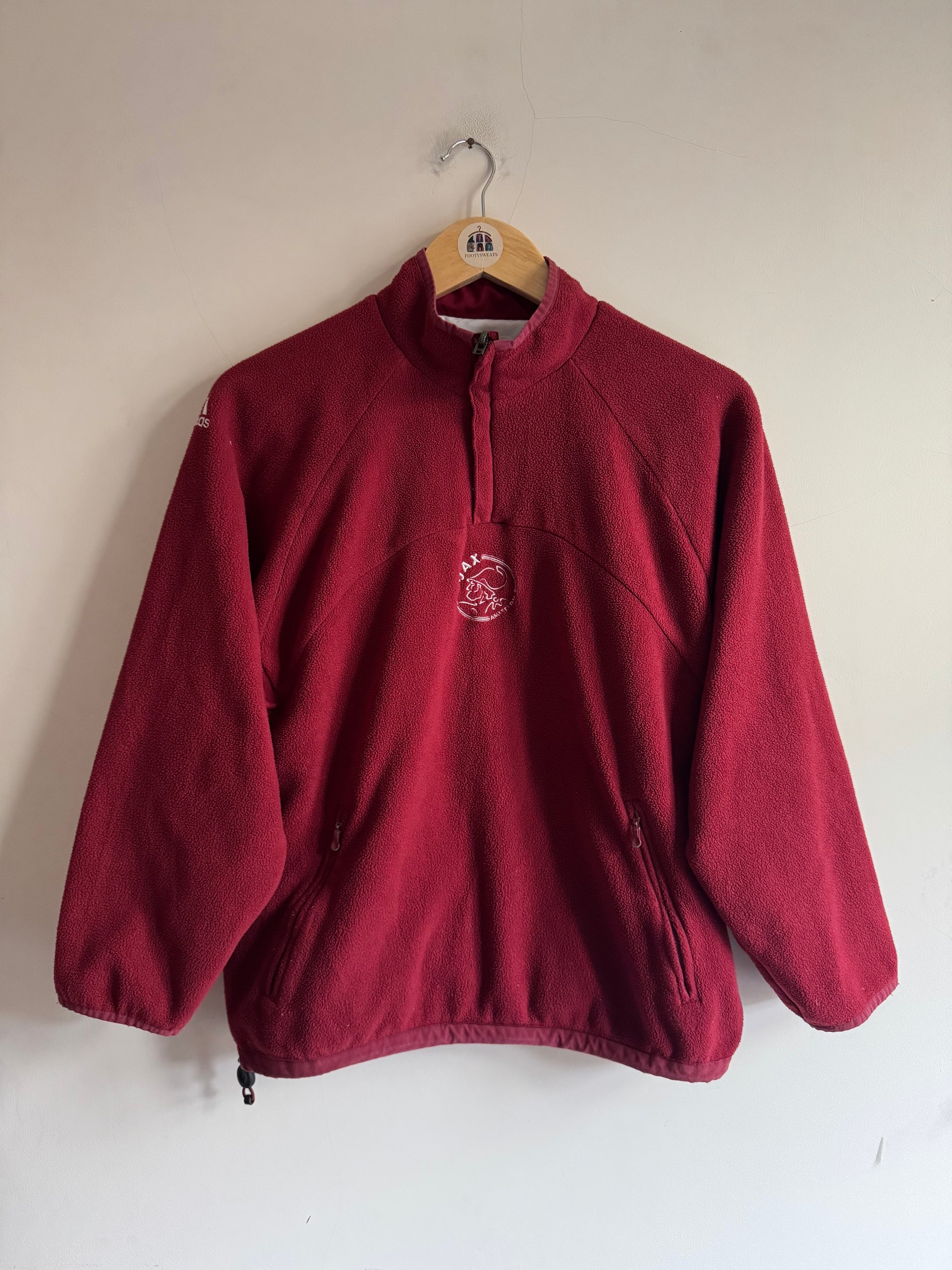 Ajax 🇳🇱 2002-03 Reversible Adidas 1/4 Zip