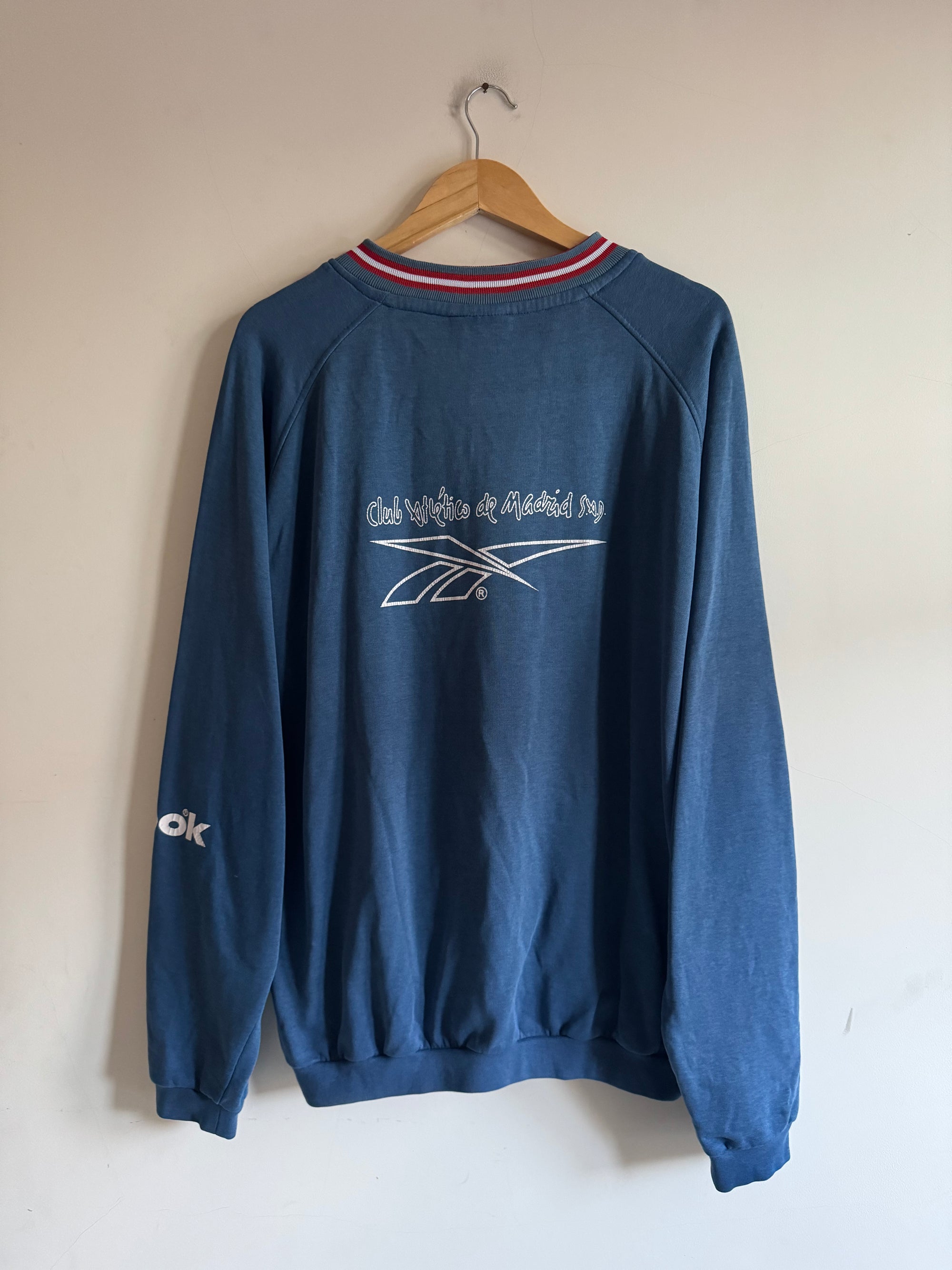 Atlético Madrid 🇪🇸 1999-00 Reebok Sweatshirt
