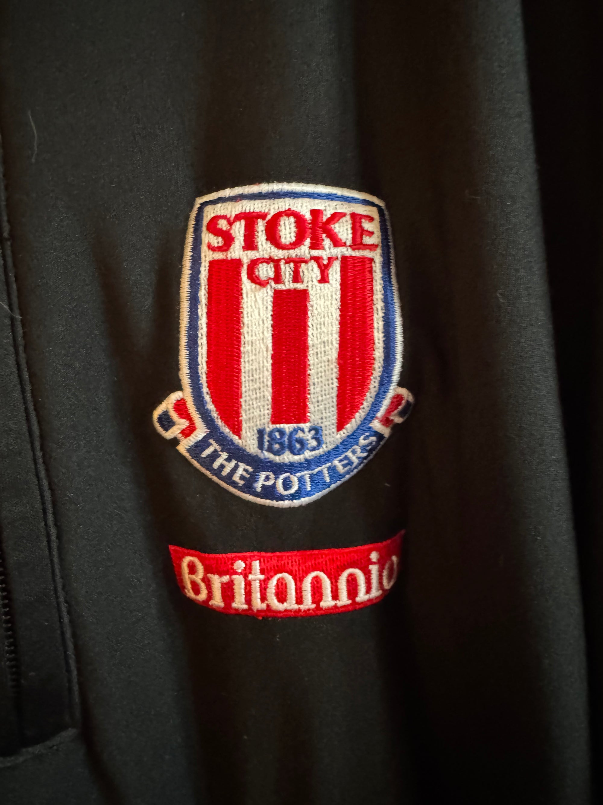 Stoke City 🏴󠁧󠁢󠁥󠁮󠁧󠁿 2009-10 Le Coq Sportif 1/4 Zip