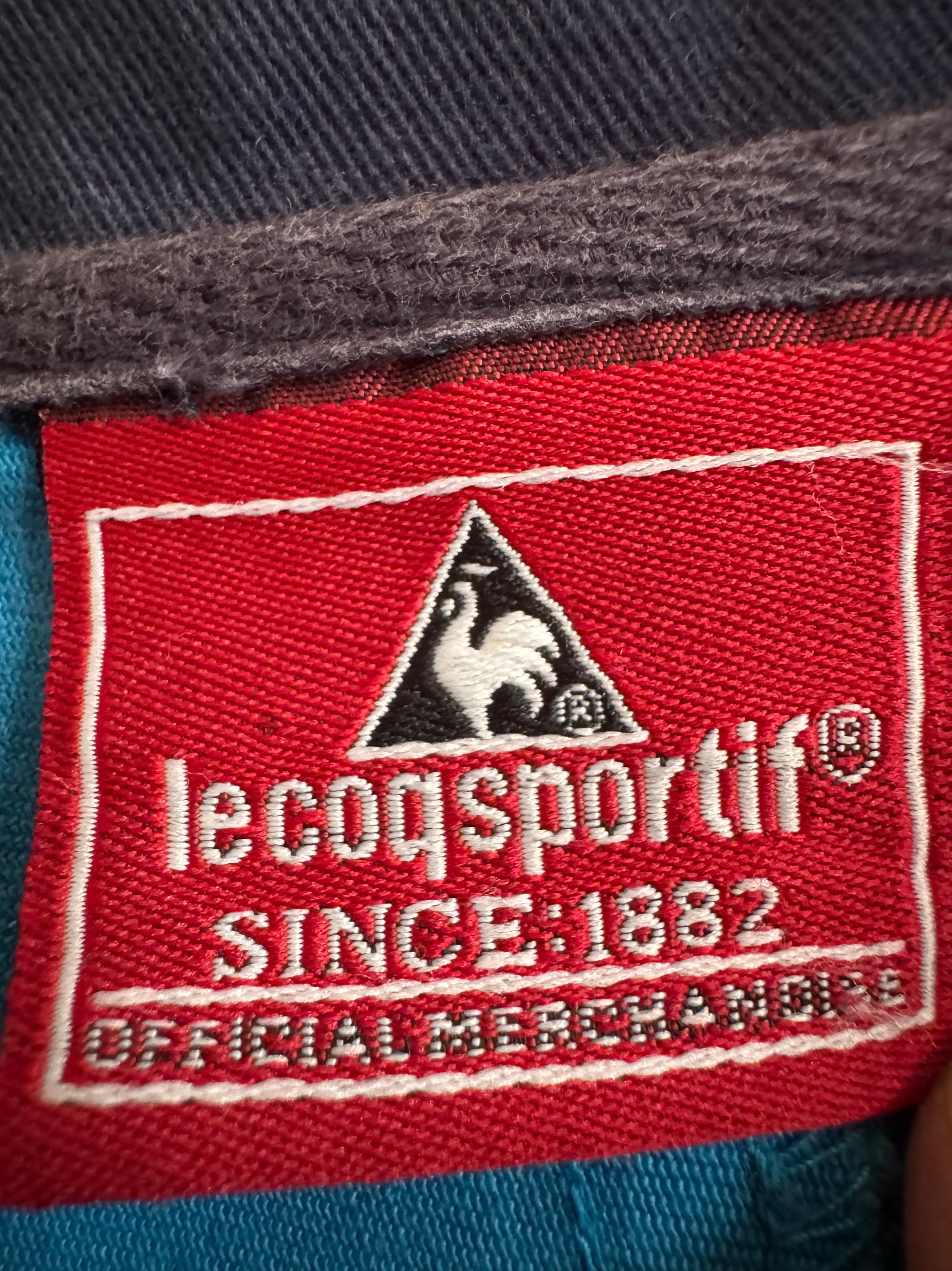 Manchester City 🏴󠁧󠁢󠁥󠁮󠁧󠁿 2002-03 Le Coq Sportif Drill