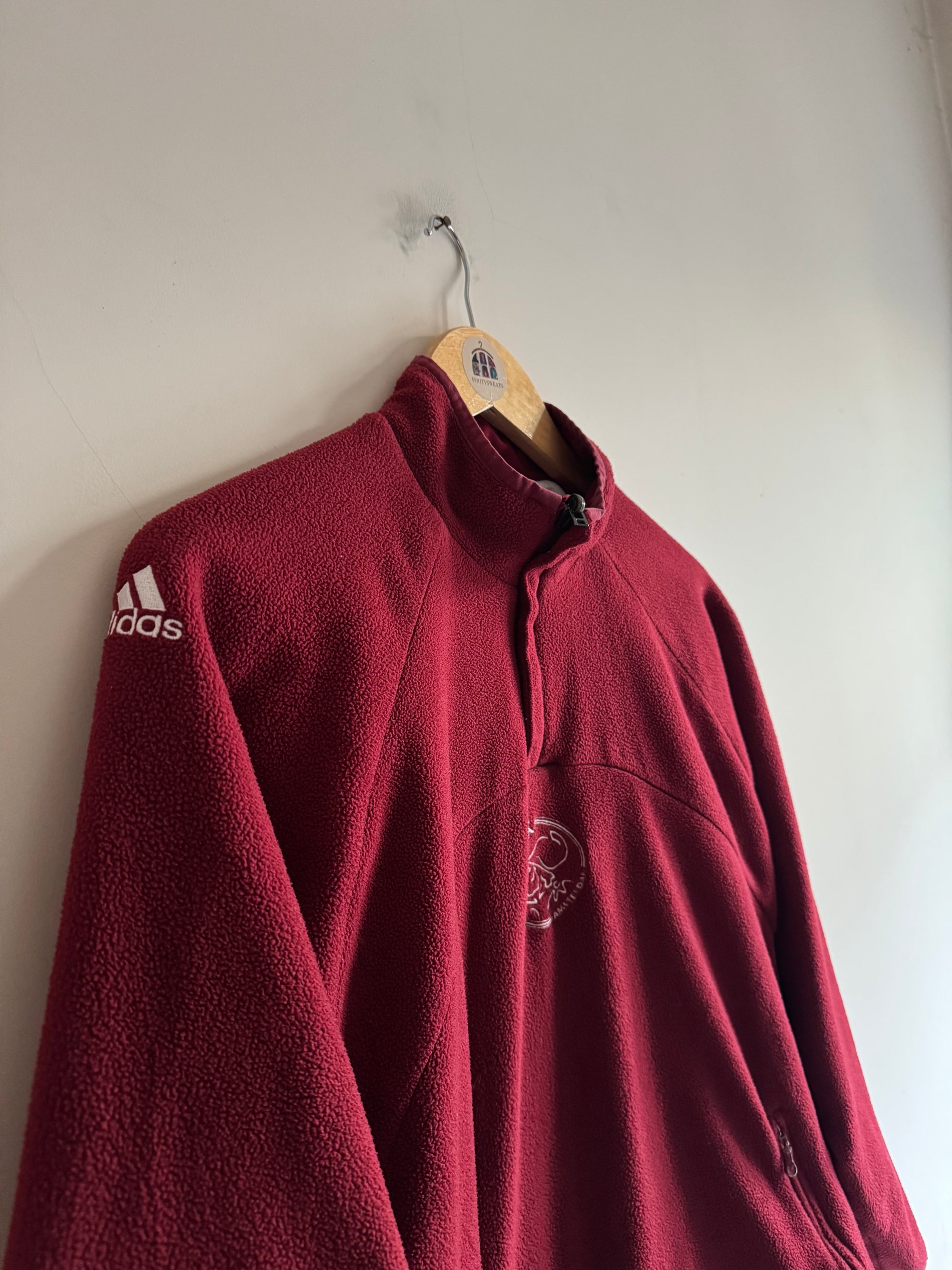 Ajax 🇳🇱 2002-03 Reversible Adidas 1/4 Zip