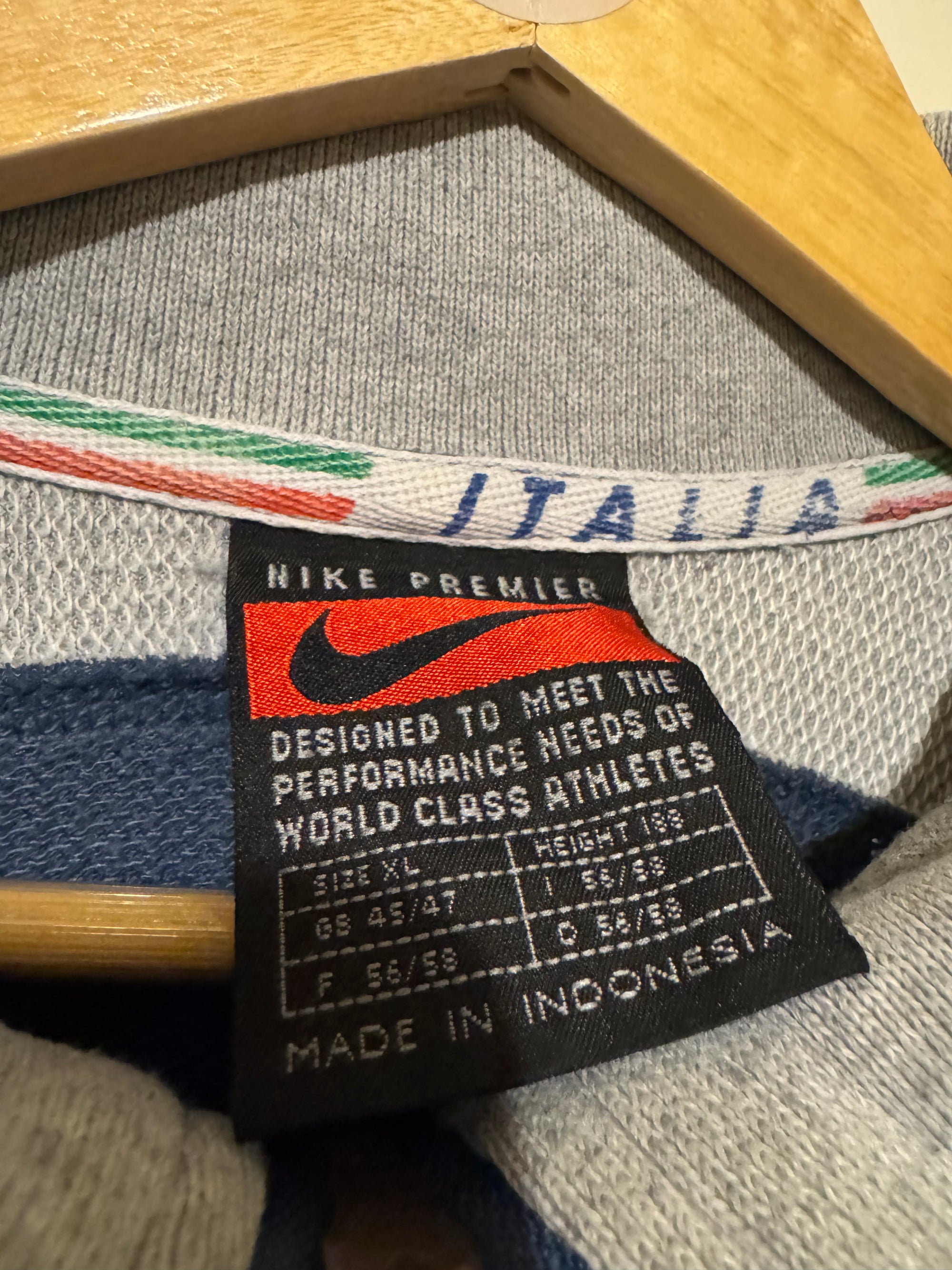 Italy 🇮🇹 1996-97 Nike 1/4 Zip