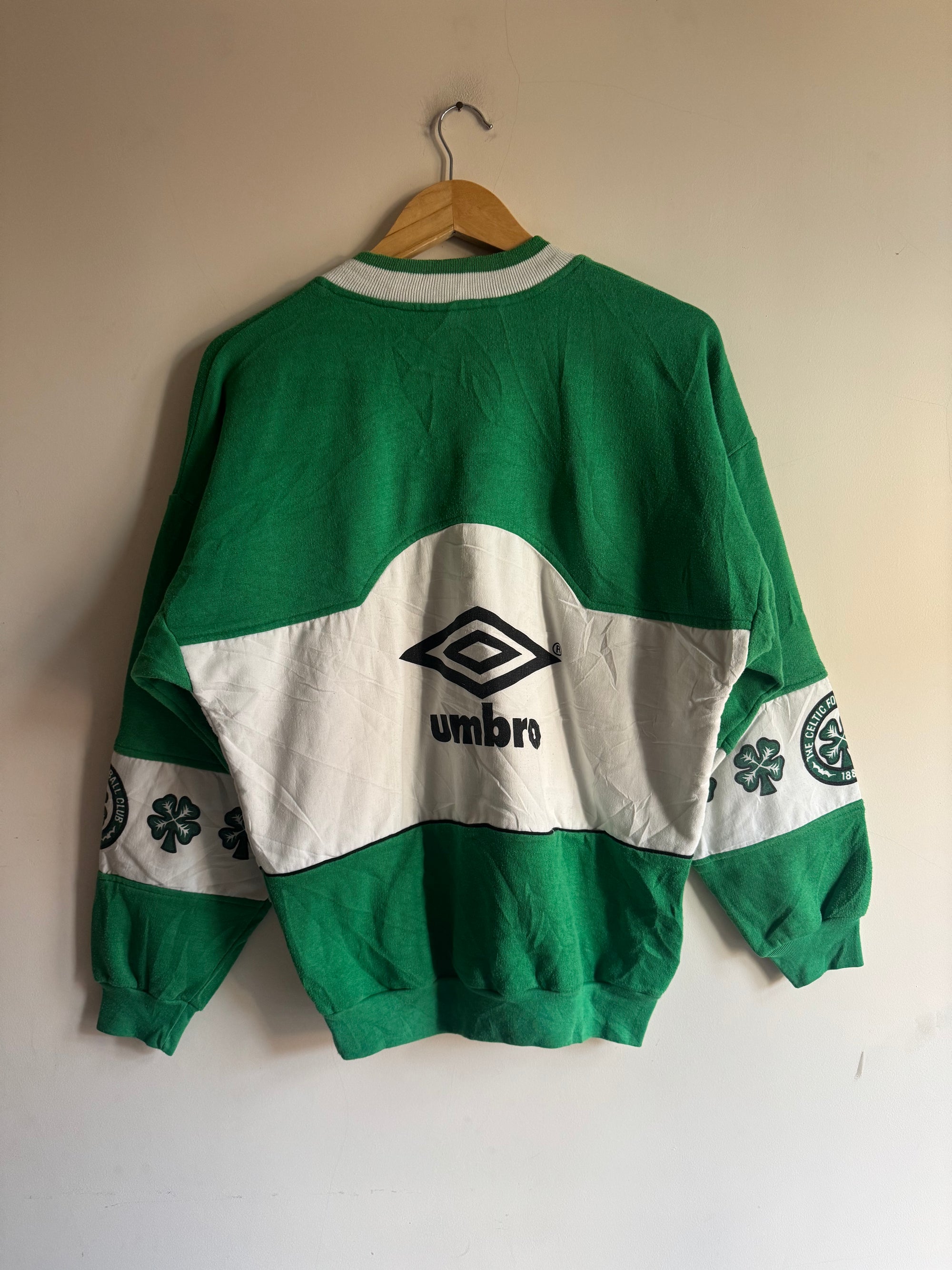Celtic 🏴󠁧󠁢󠁳󠁣󠁴󠁿 1989-91 Umbro Sweatshirt