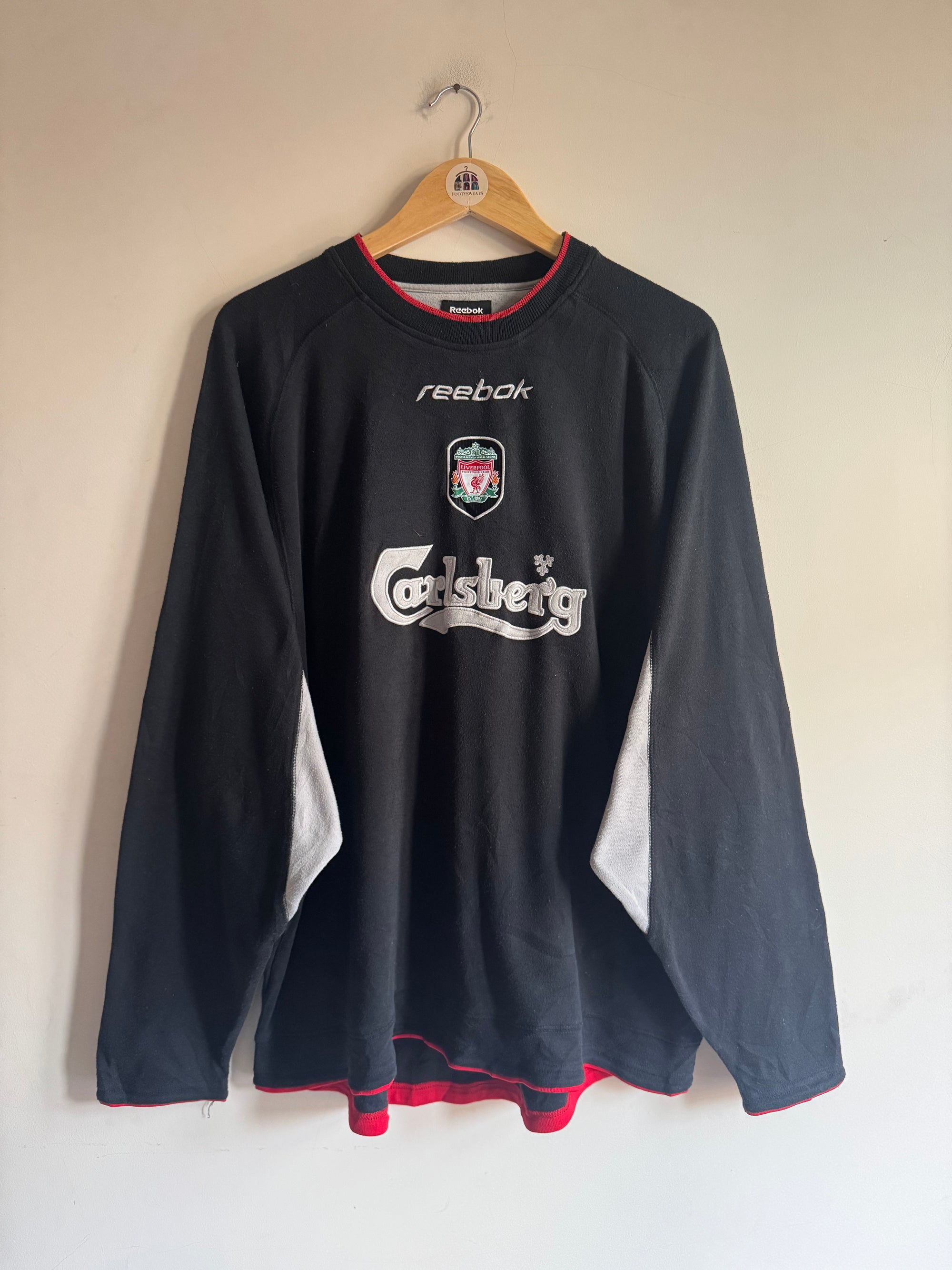 Liverpool 🏴󠁧󠁢󠁥󠁮󠁧󠁿 2002-03 Reebok Sweatshirt