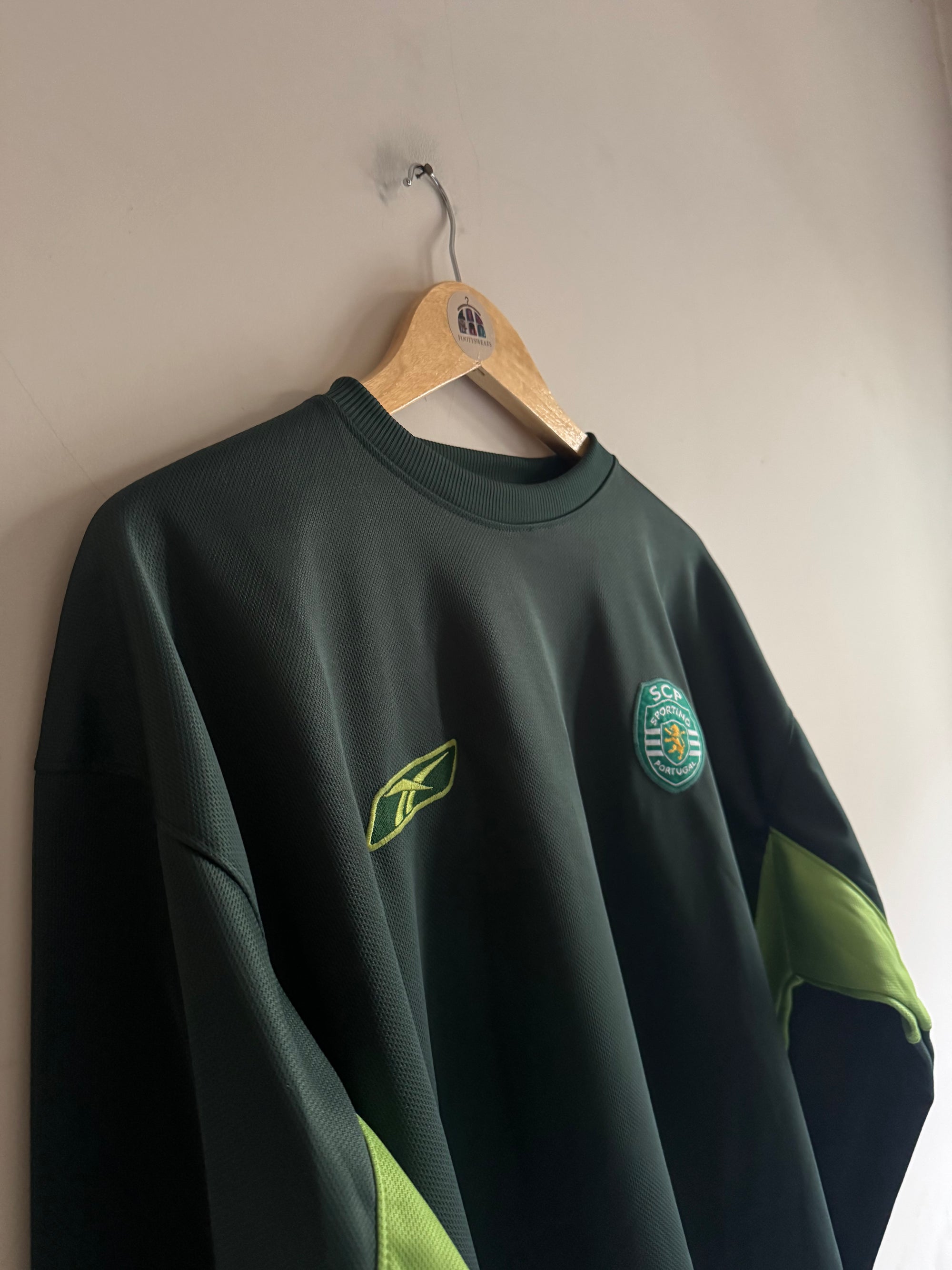 Sporting Lisbon 🇵🇹 2003-04 Reebok Sweatshirt