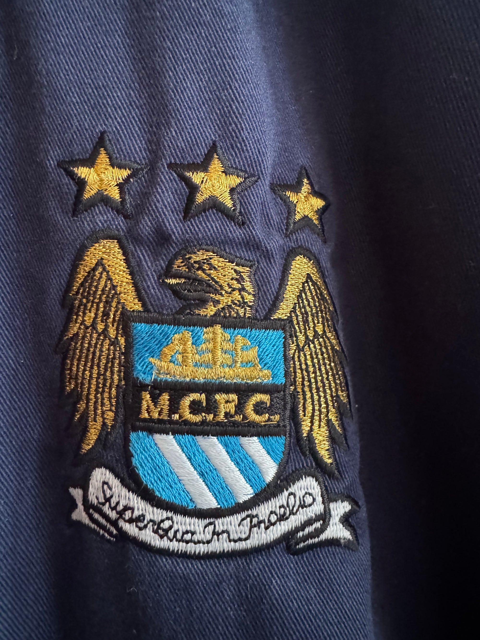 Manchester City 🏴󠁧󠁢󠁥󠁮󠁧󠁿 2002-03 Le Coq Sportif Drill