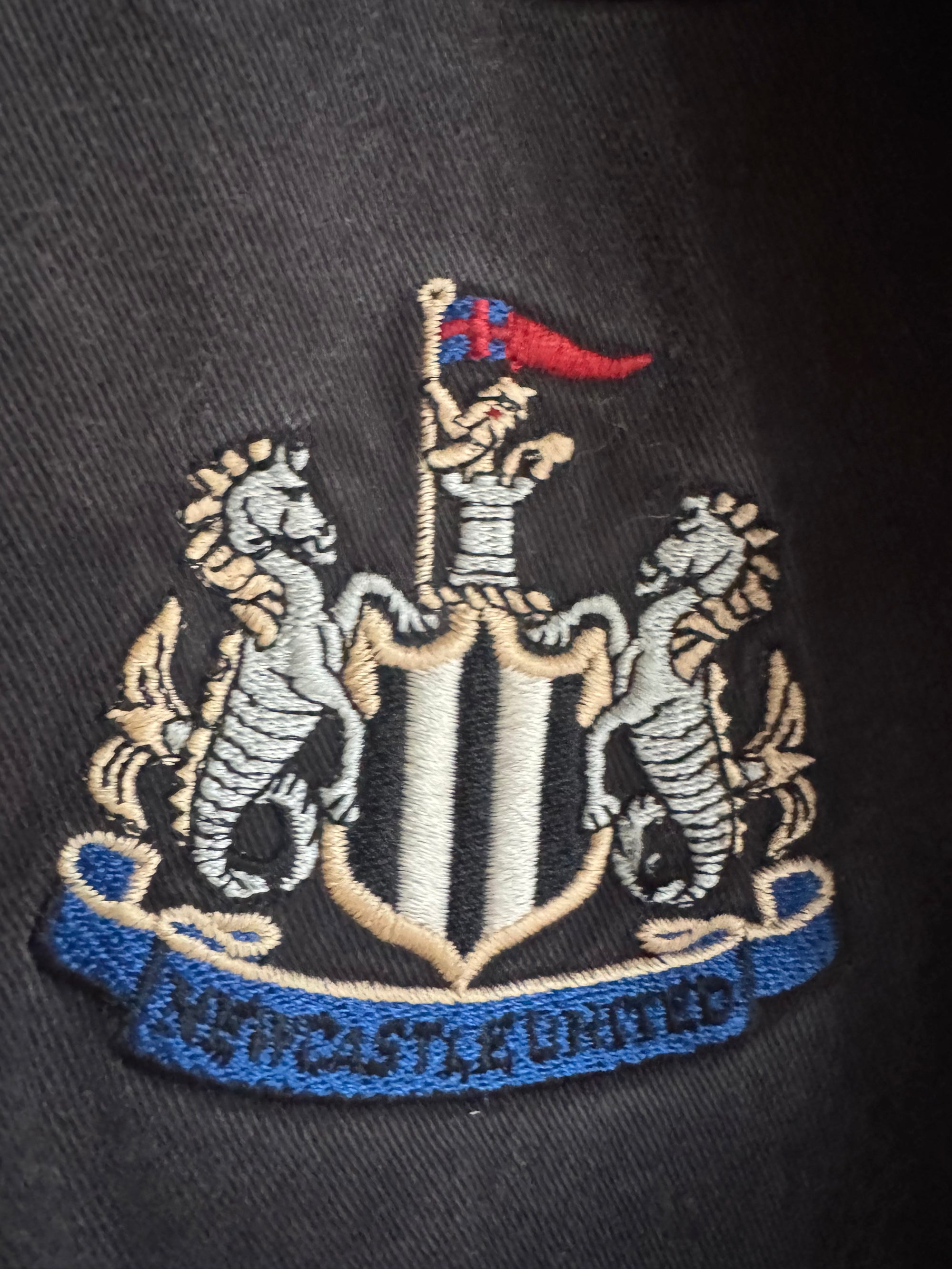 Newcastle United 🏴󠁧󠁢󠁥󠁮󠁧󠁿 1995-96 Adidas Drill Top