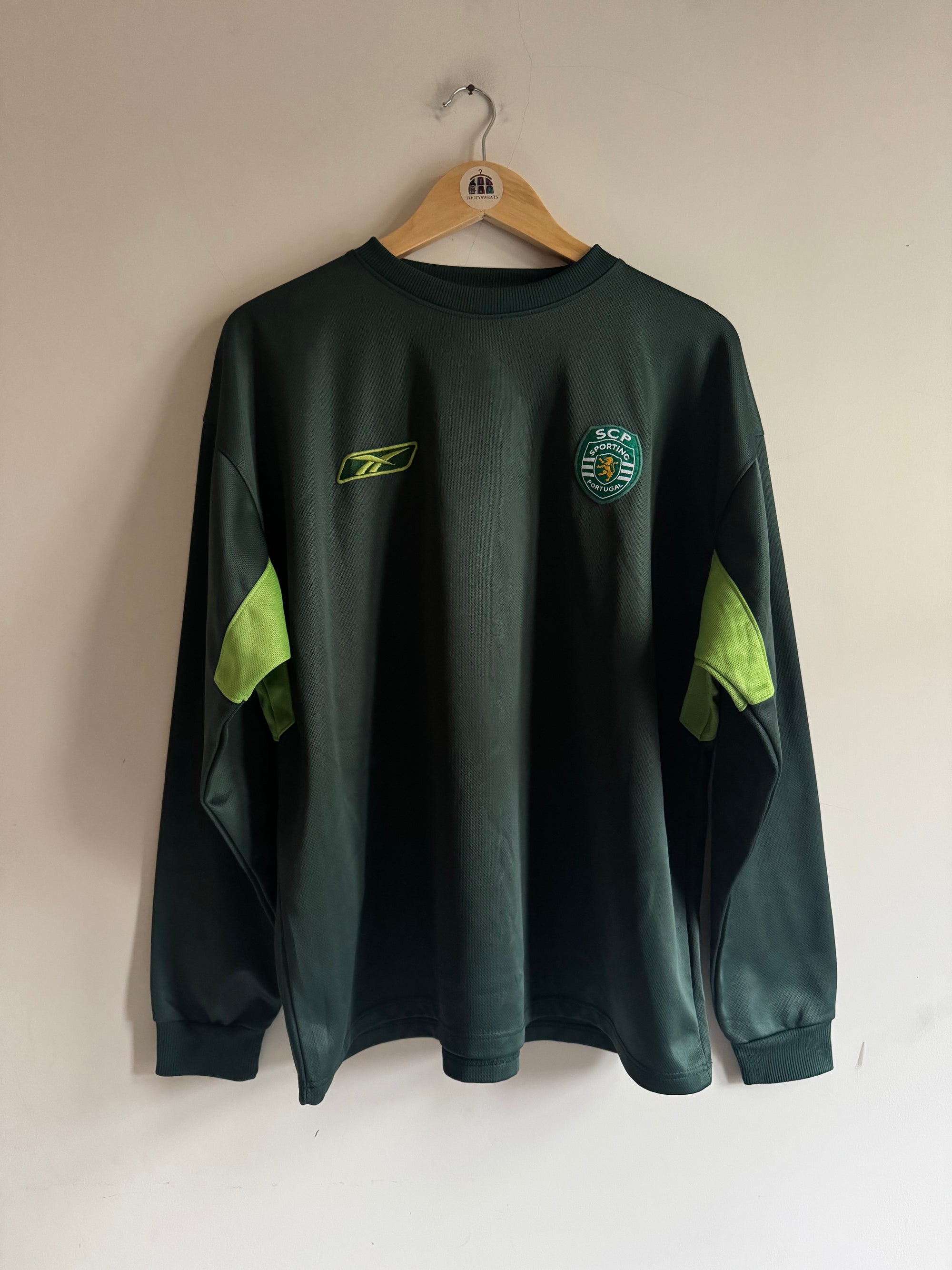 Sporting Lisbon 🇵🇹 2003-04 Reebok Sweatshirt