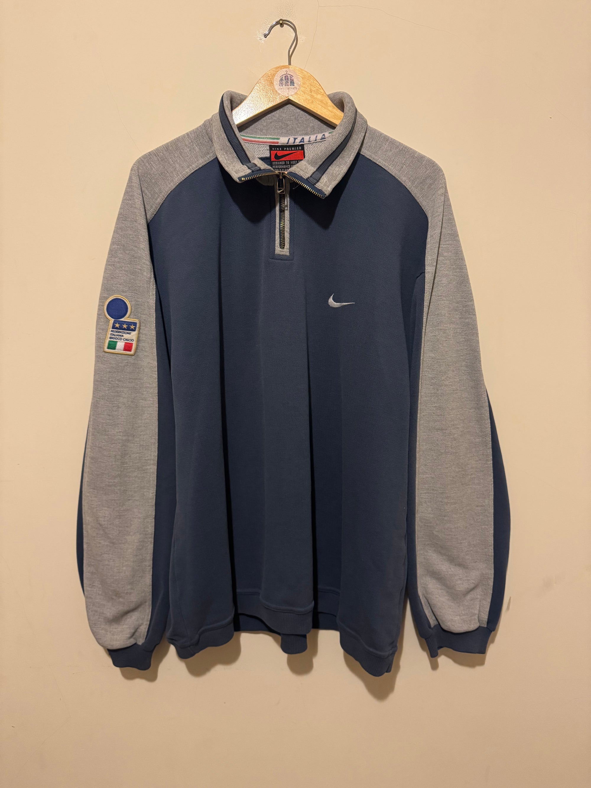 Italy 🇮🇹 1996-97 Nike 1/4 Zip