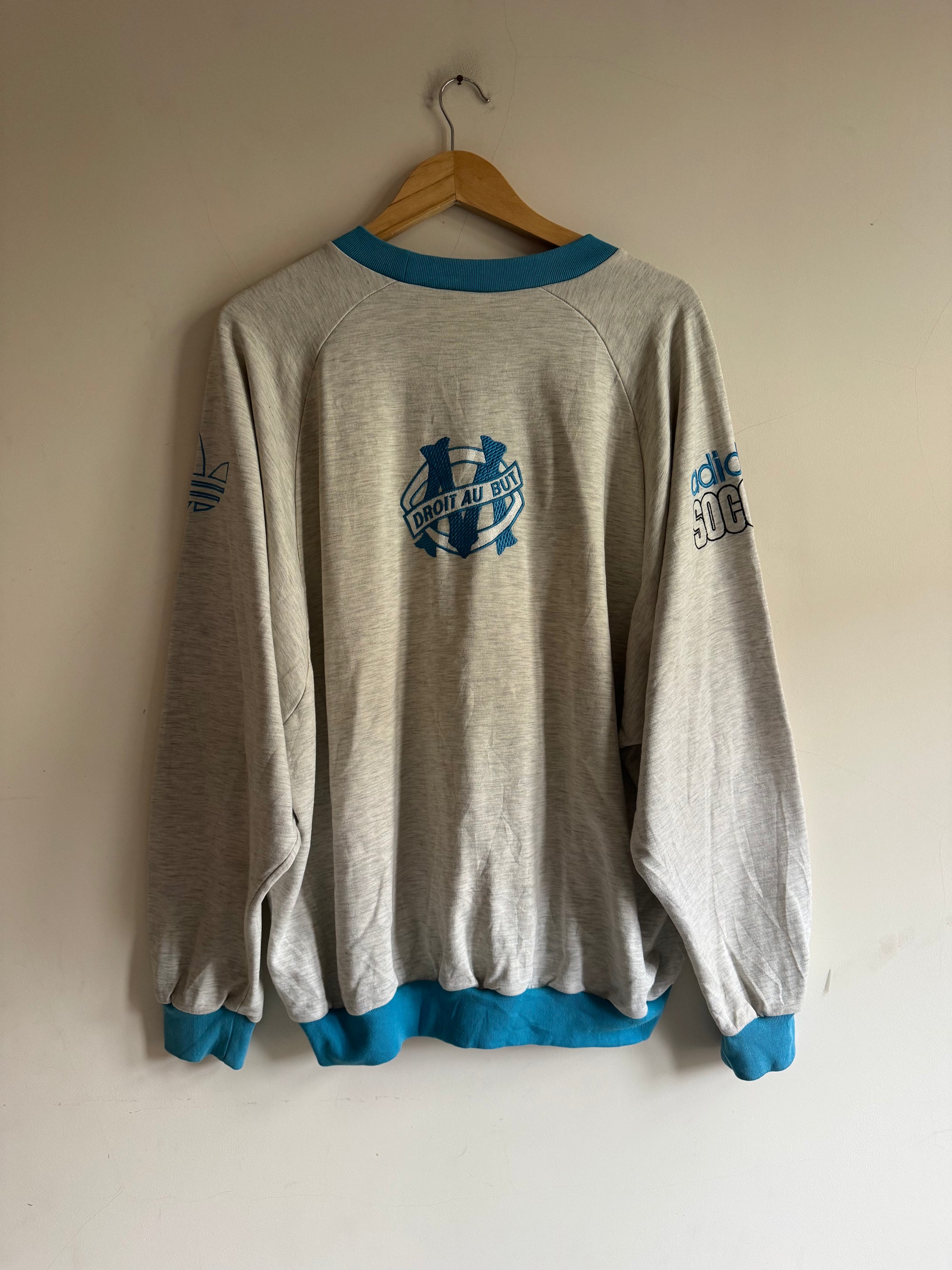 Olympique de Marseille 🇫🇷 1996-97 Adidas Sweatshirt