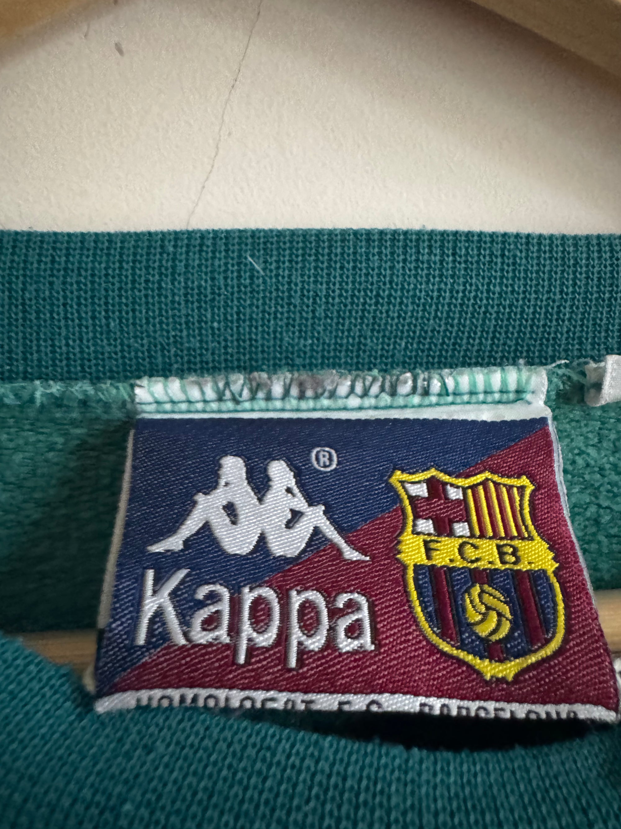 Barcelona 🇪🇸 1995-97 Kappa Sweatshirt