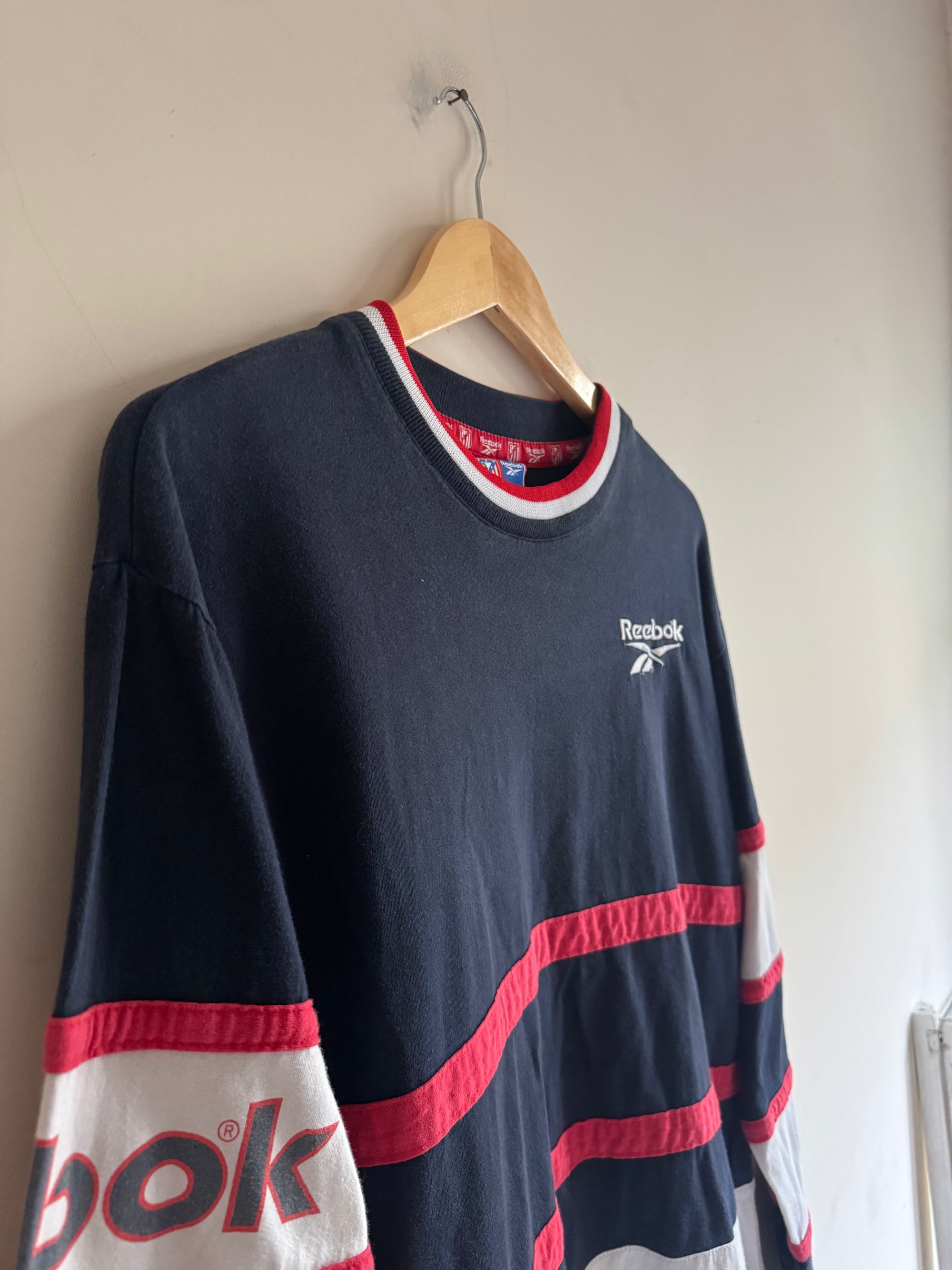 Atlético Madrid 🇪🇸 1999-00 Reebok Sweatshirt