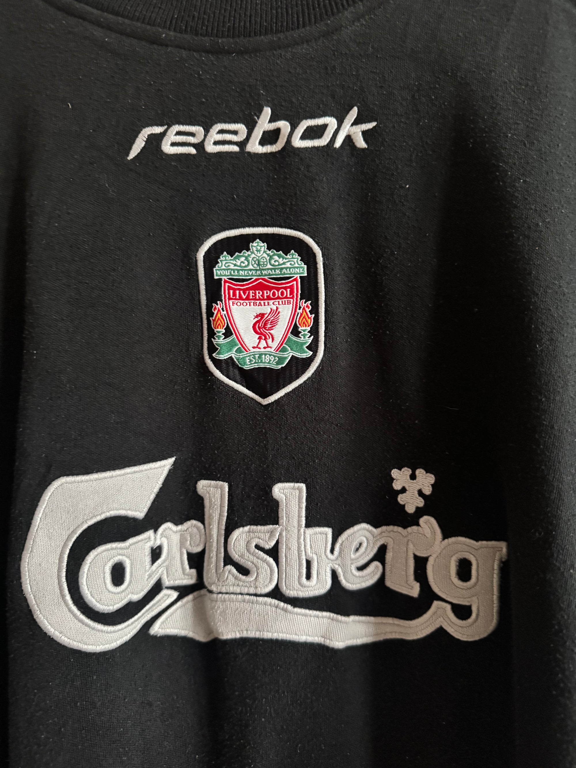 Liverpool 🏴󠁧󠁢󠁥󠁮󠁧󠁿 2002-03 Reebok Sweatshirt