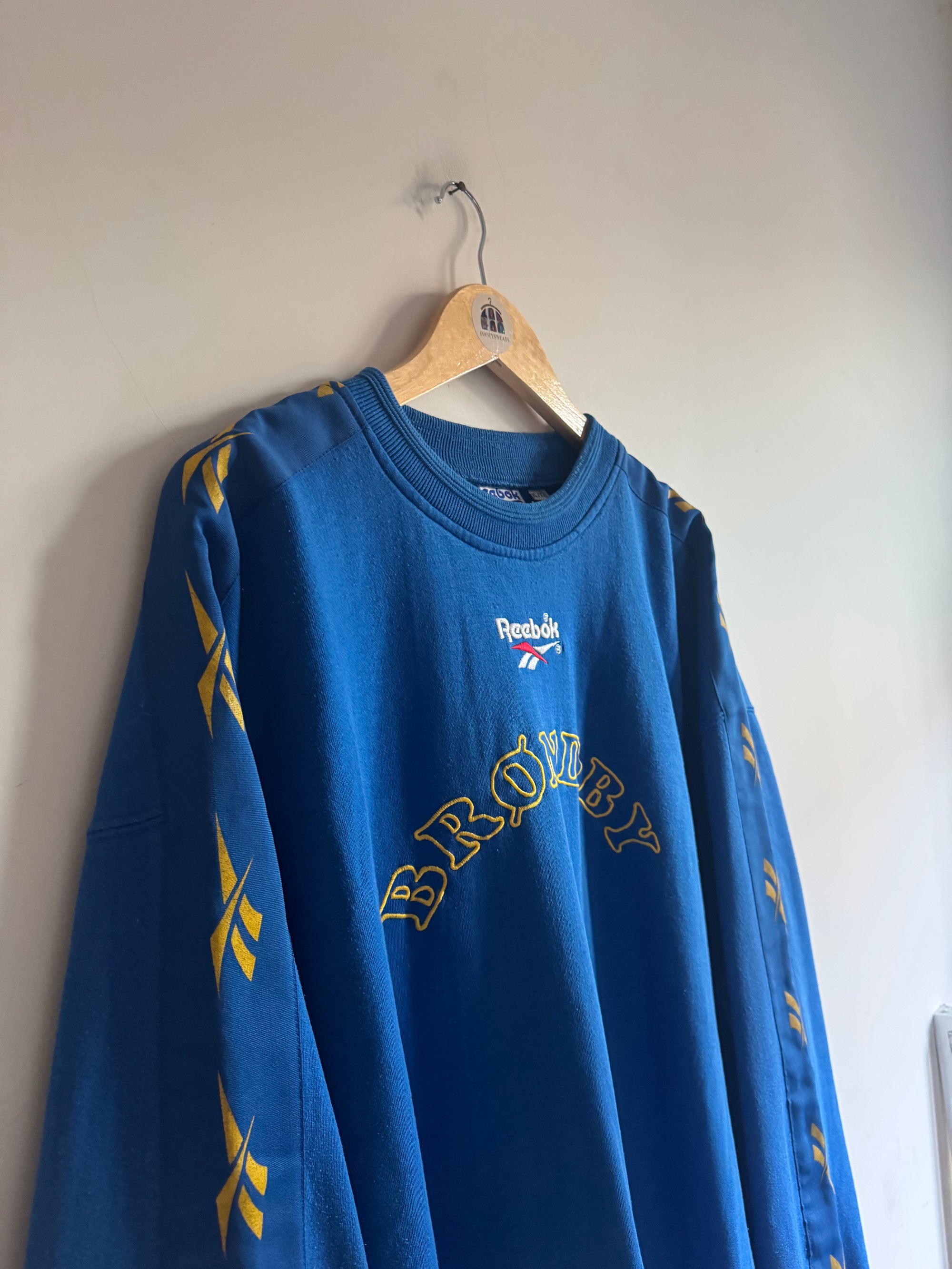 Brøndby 🇩🇰 IF 1996-97 Reebok Sweatshirt