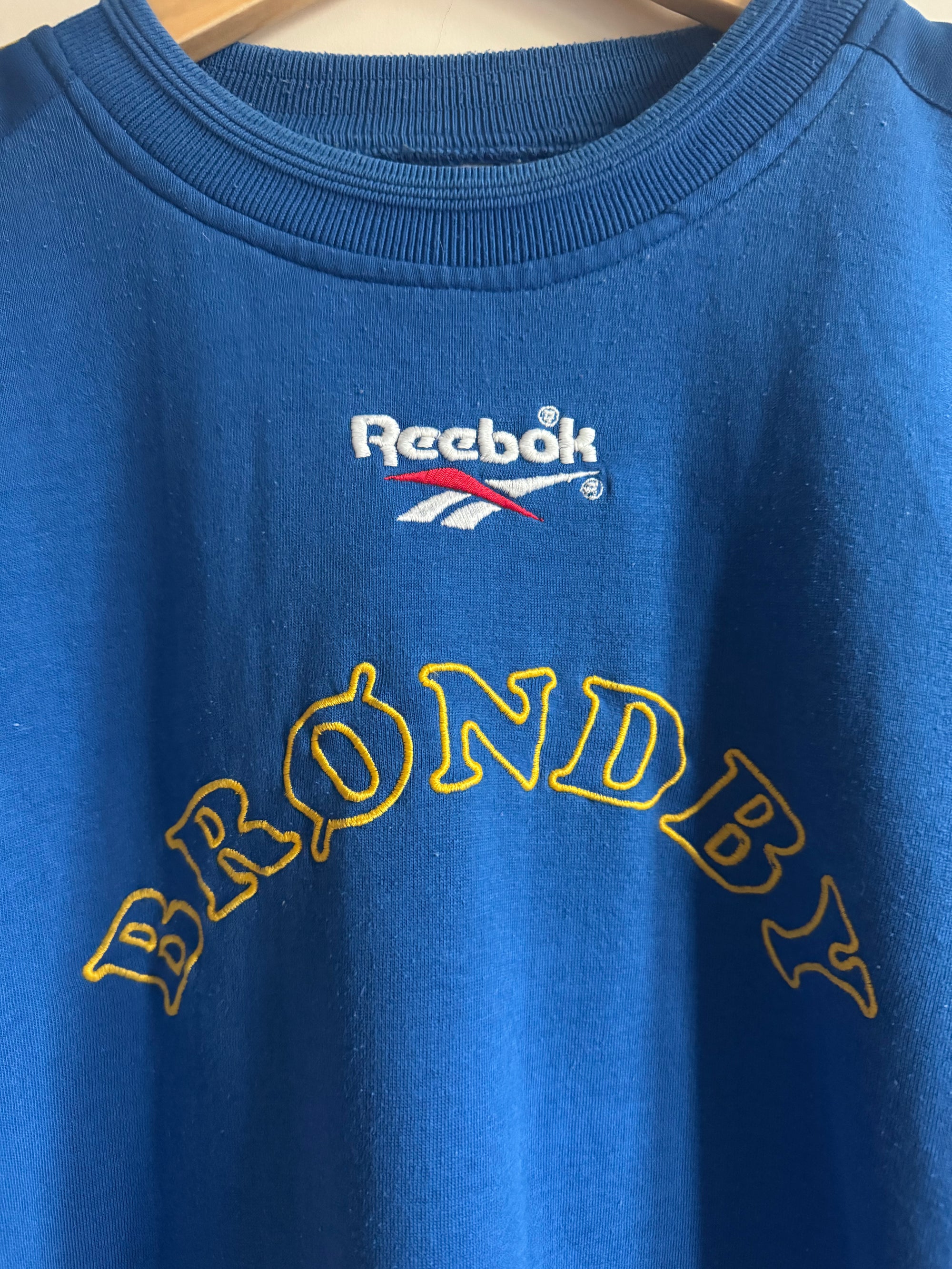 Brøndby 🇩🇰 IF 1996-97 Reebok Sweatshirt