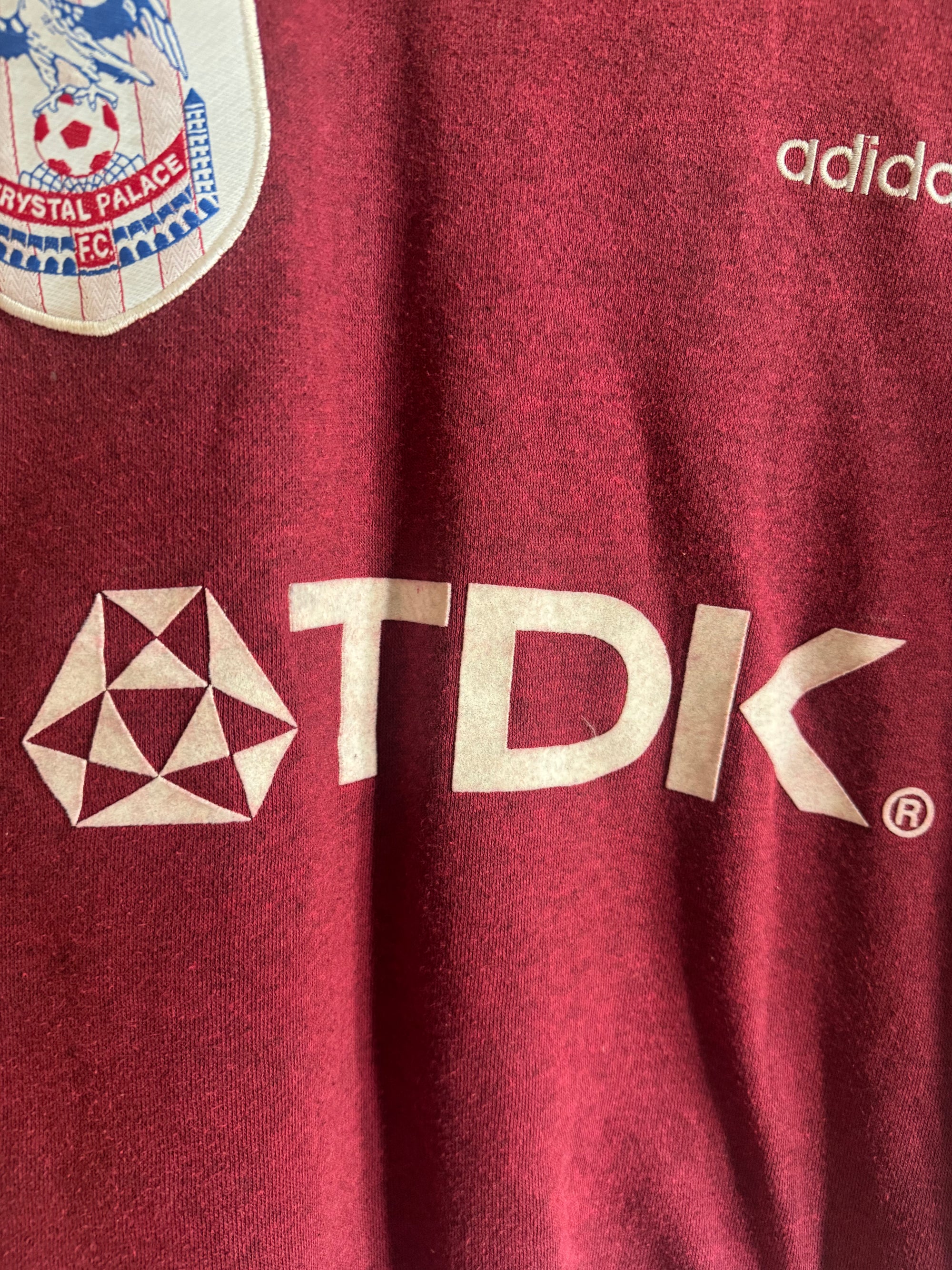 Crystal Palace 🏴󠁧󠁢󠁥󠁮󠁧󠁿 1996-97 Adidas Sweatshirt