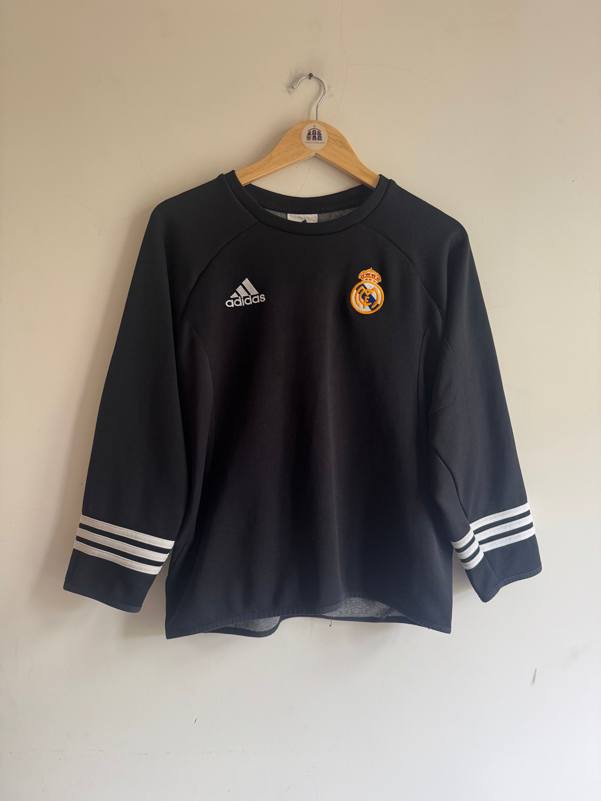 Real Madrid 🇪🇸 2001-02 Adidas Centenary Sweatshirt