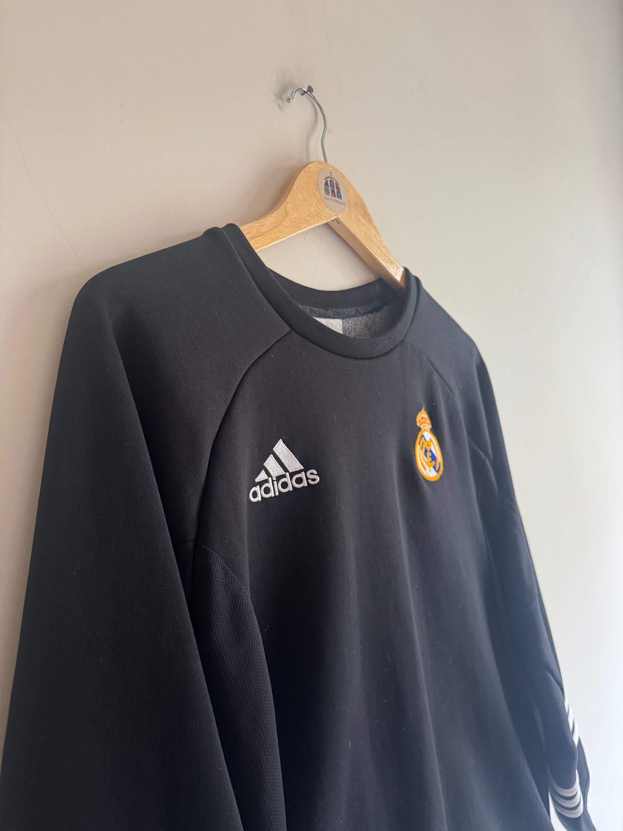 Real Madrid 🇪🇸 2001-02 Adidas Centenary Sweatshirt