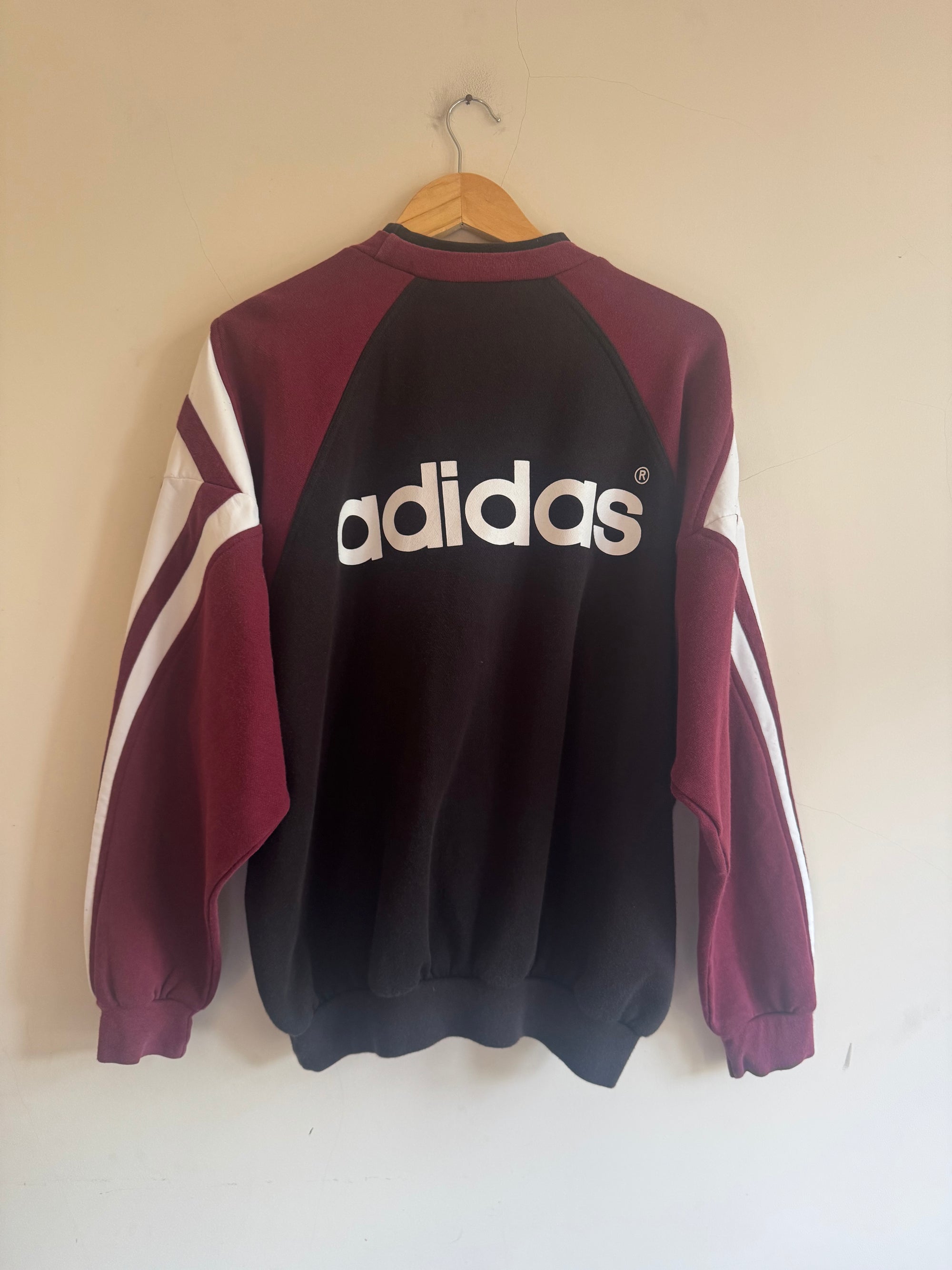 Newcastle United 🏴󠁧󠁢󠁥󠁮󠁧󠁿 1995-96 Adidas Sweatshirt