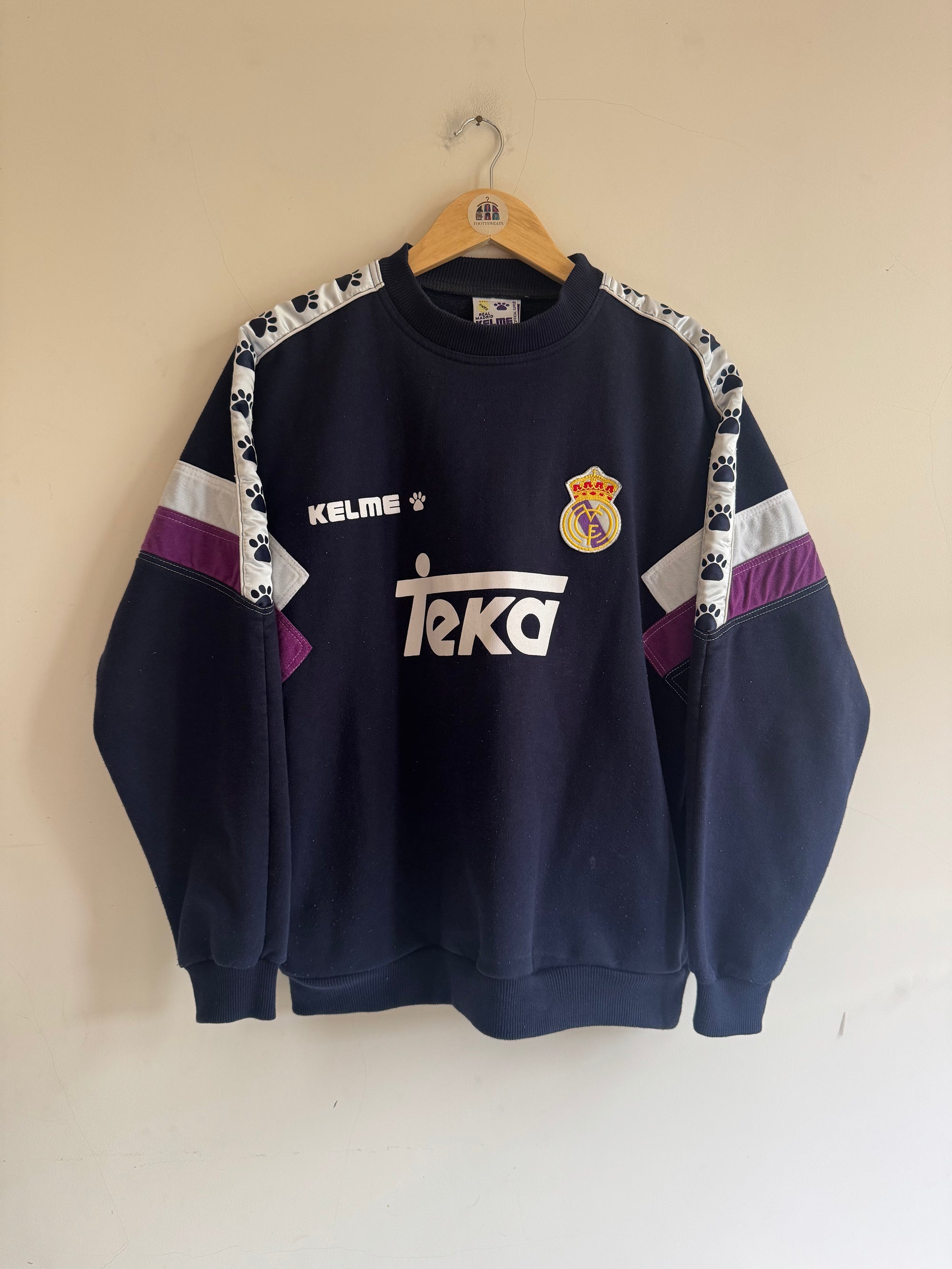 Real Madrid 🇪🇸 1996-97 Kelme Sweatshirt