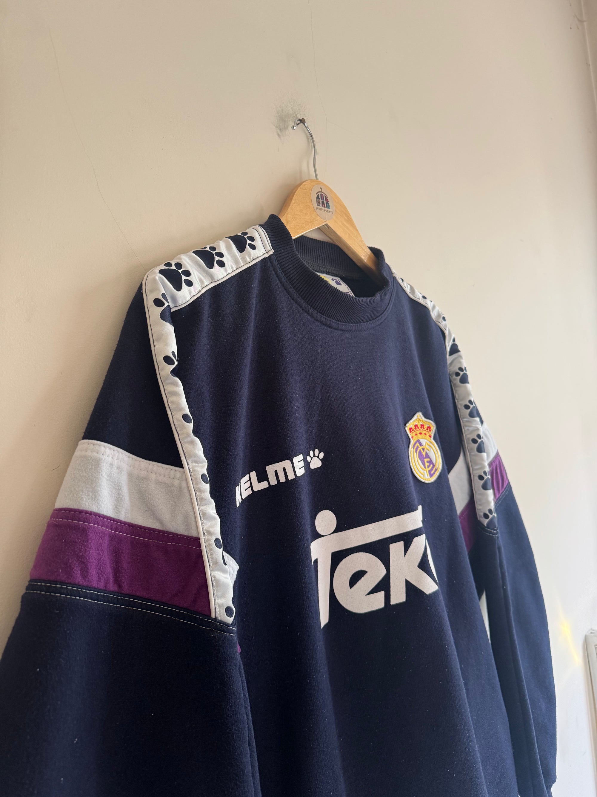Real Madrid 🇪🇸 1996-97 Kelme Sweatshirt