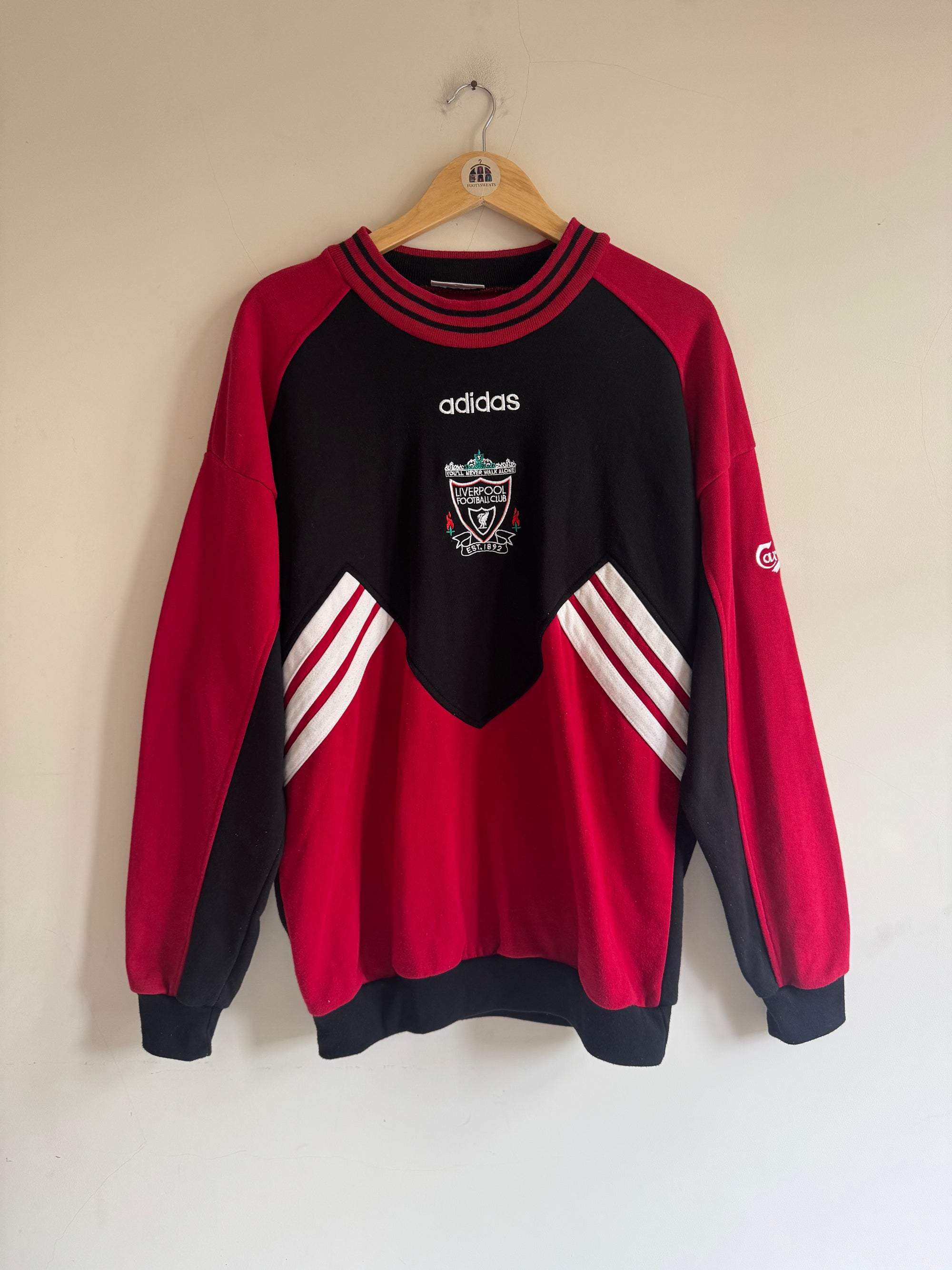 Liverpool 🏴󠁧󠁢󠁥󠁮󠁧󠁿 1993-95 Adidas Sweatshirt