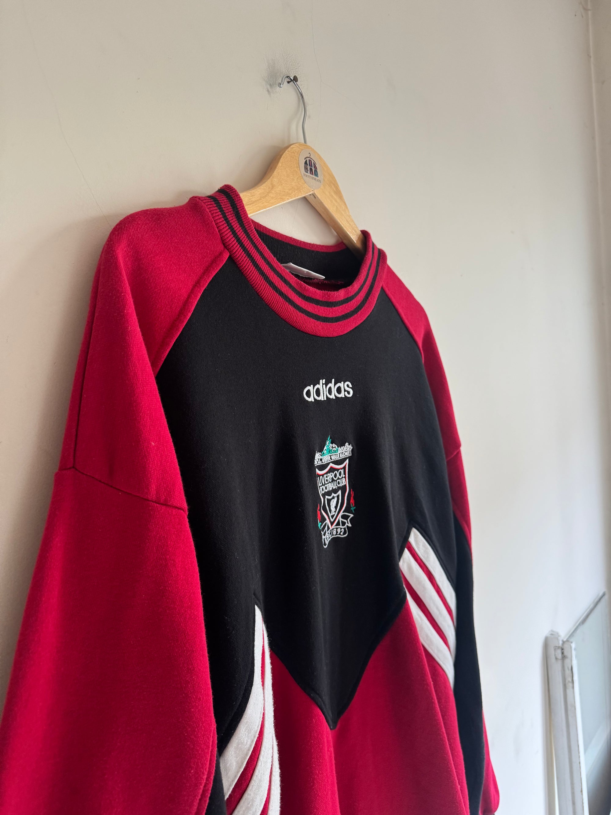 Liverpool 🏴󠁧󠁢󠁥󠁮󠁧󠁿 1993-95 Adidas Sweatshirt