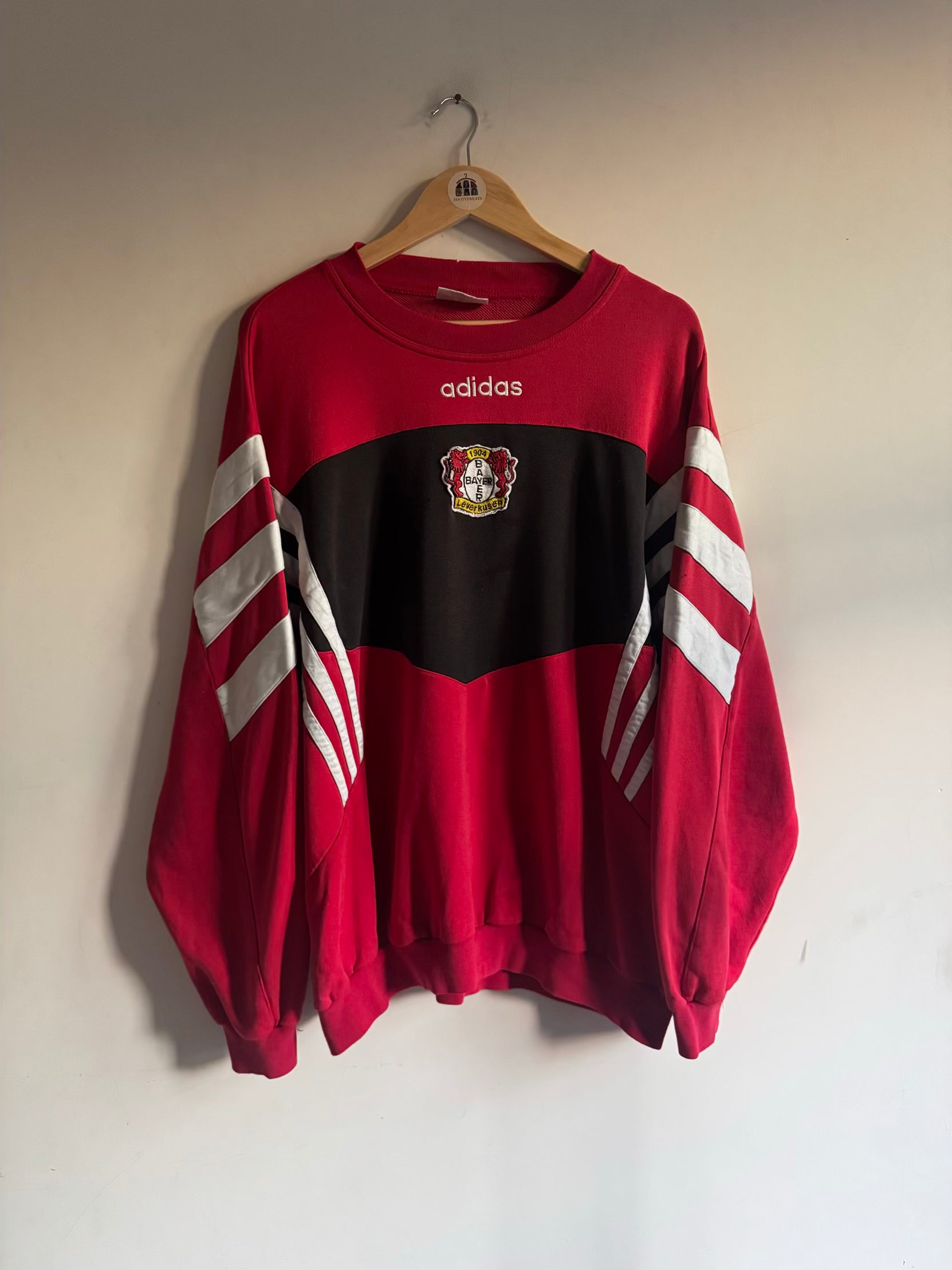 Bayer Leverkusen 🇩🇪 1995-97 Adidas Sweatshirt