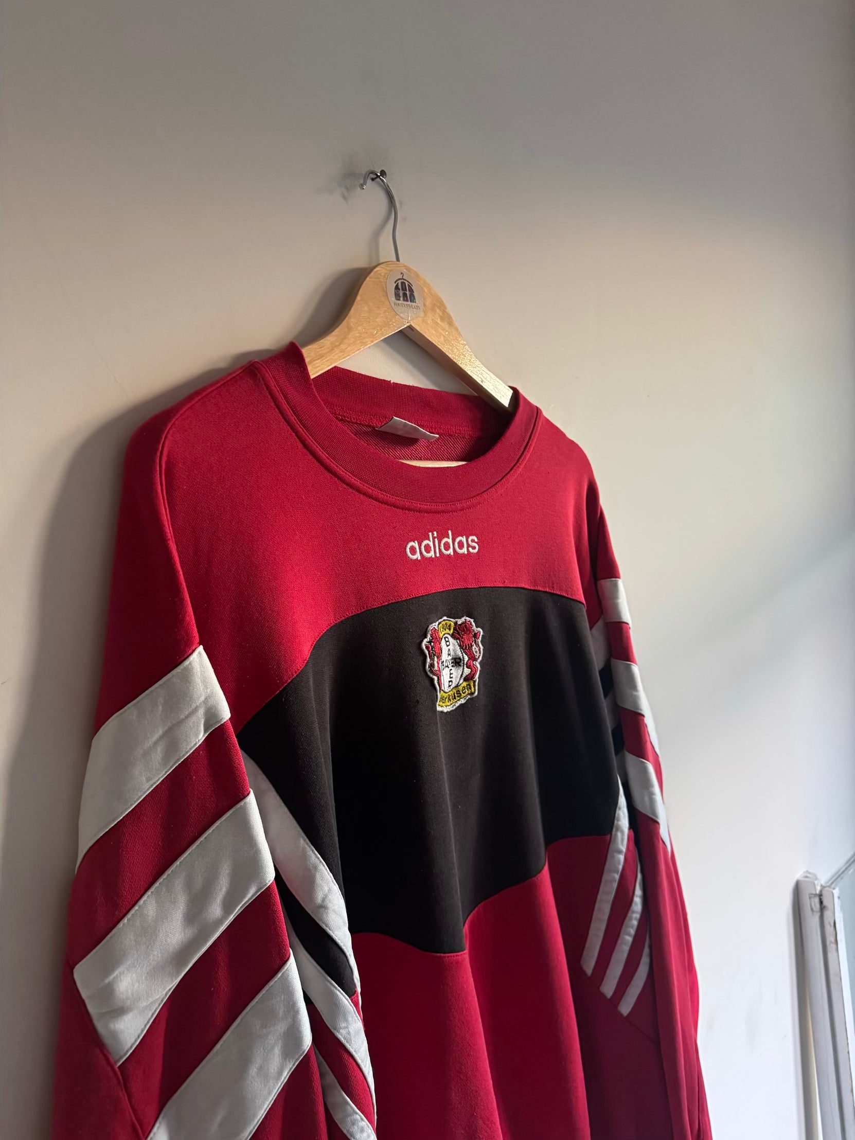 Bayer Leverkusen 🇩🇪 1995-97 Adidas Sweatshirt