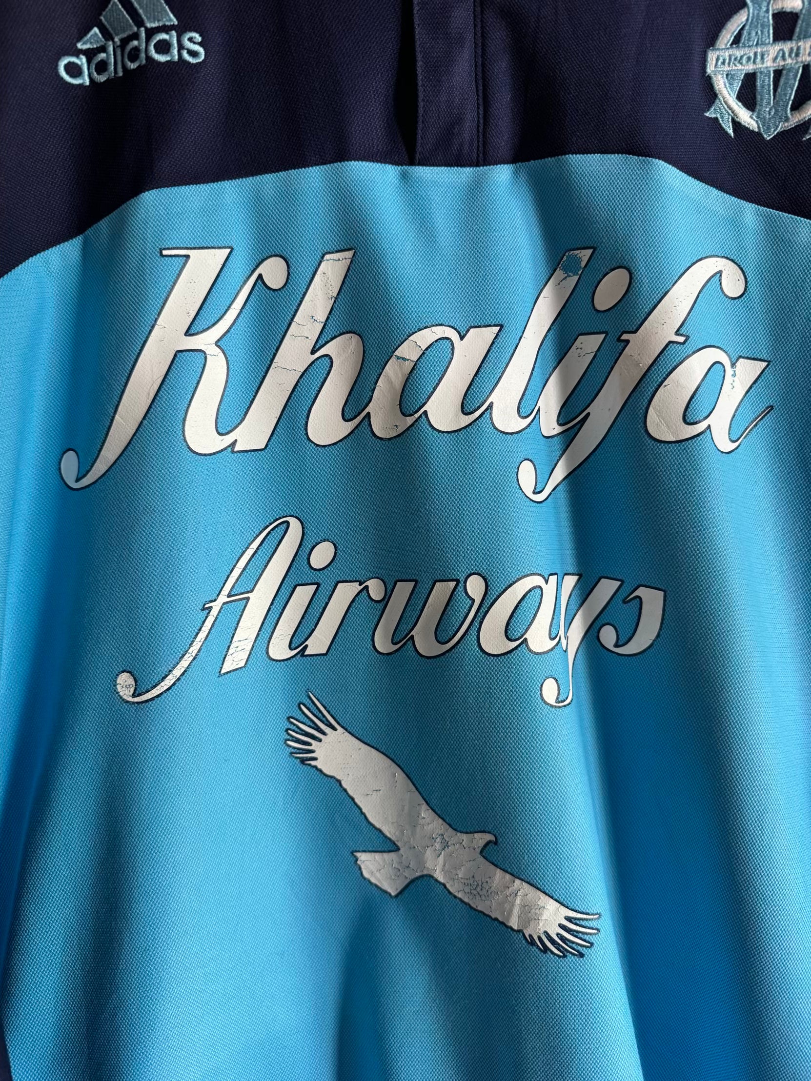 Olympique de Marseille 🇫🇷 2001-02 Adidas 1/4 Zip