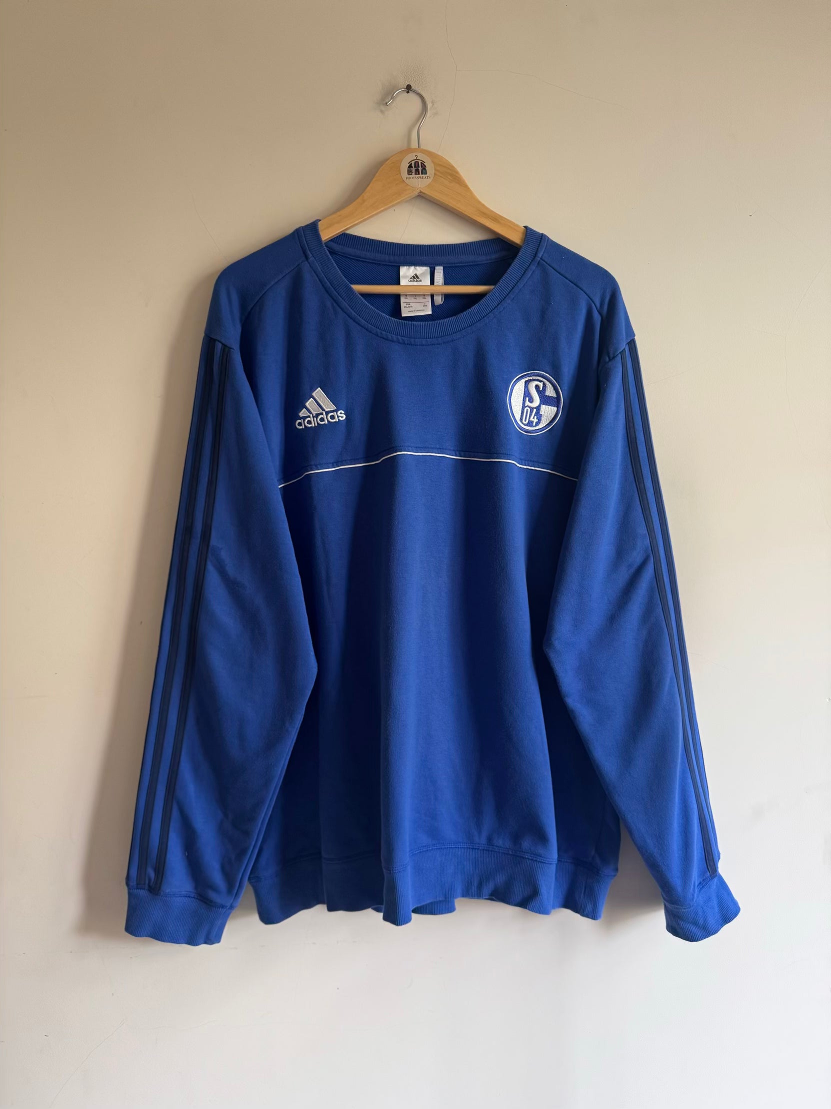 Schalke 04 🇩🇪 2017-18 Adidas Sweatshirt