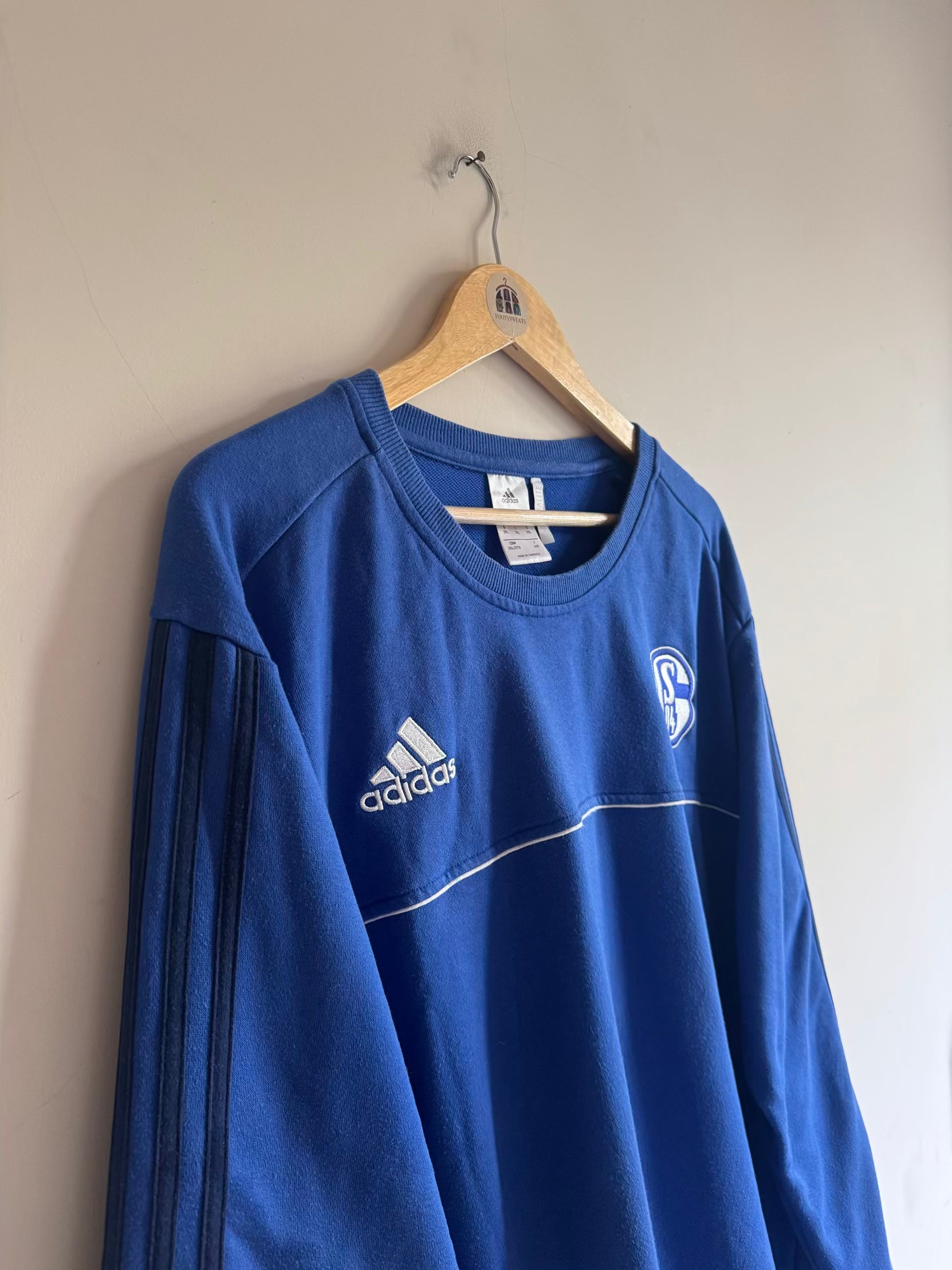 Schalke 04 🇩🇪 2017-18 Adidas Sweatshirt