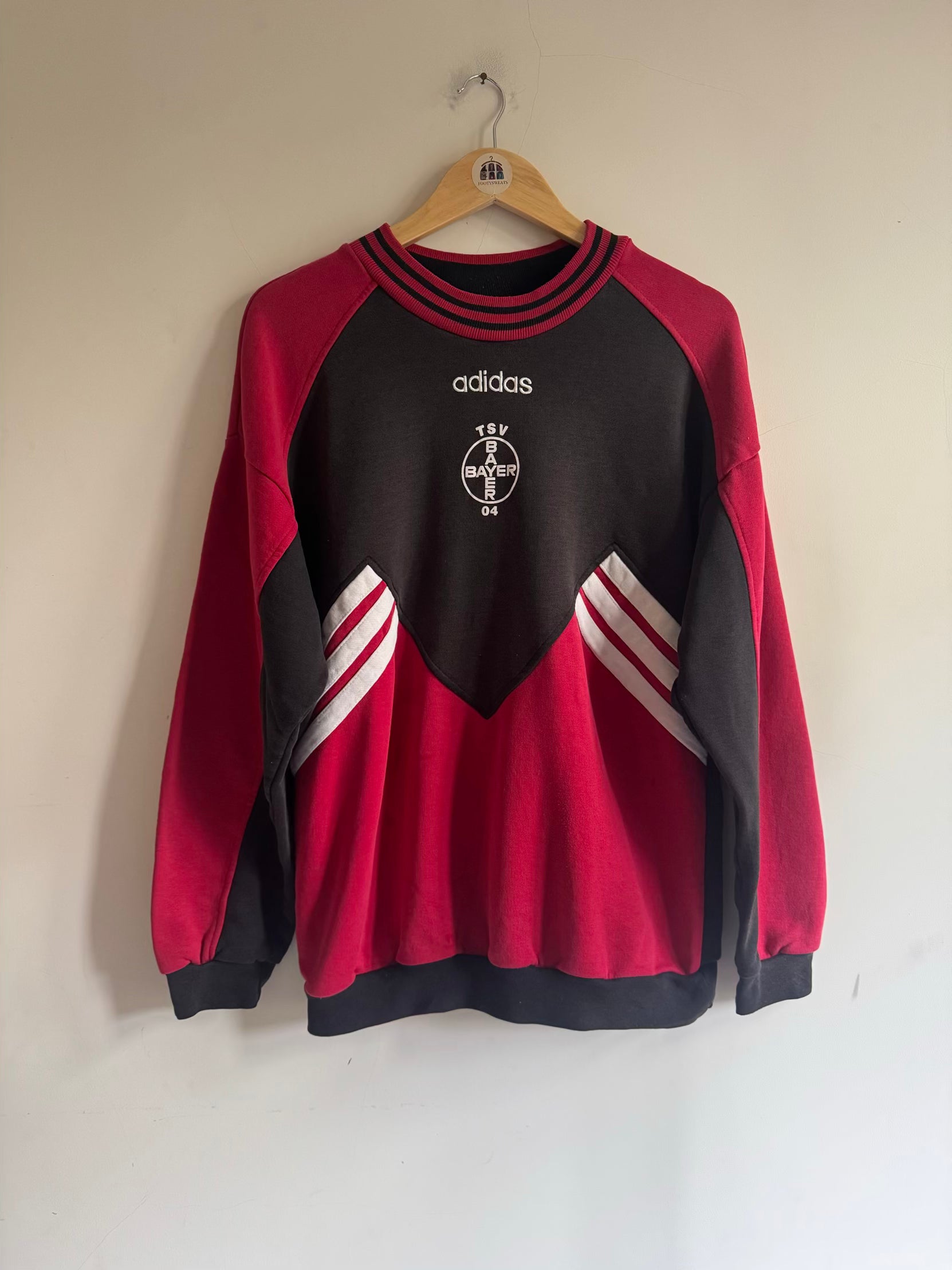 Bayer Leverkusen 🇩🇪 1993-95 Adidas Sweatshirt