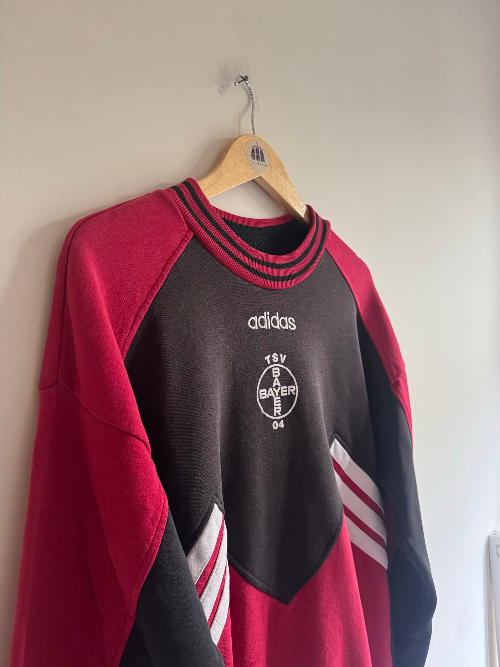 Bayer Leverkusen 🇩🇪 1993-95 Adidas Sweatshirt