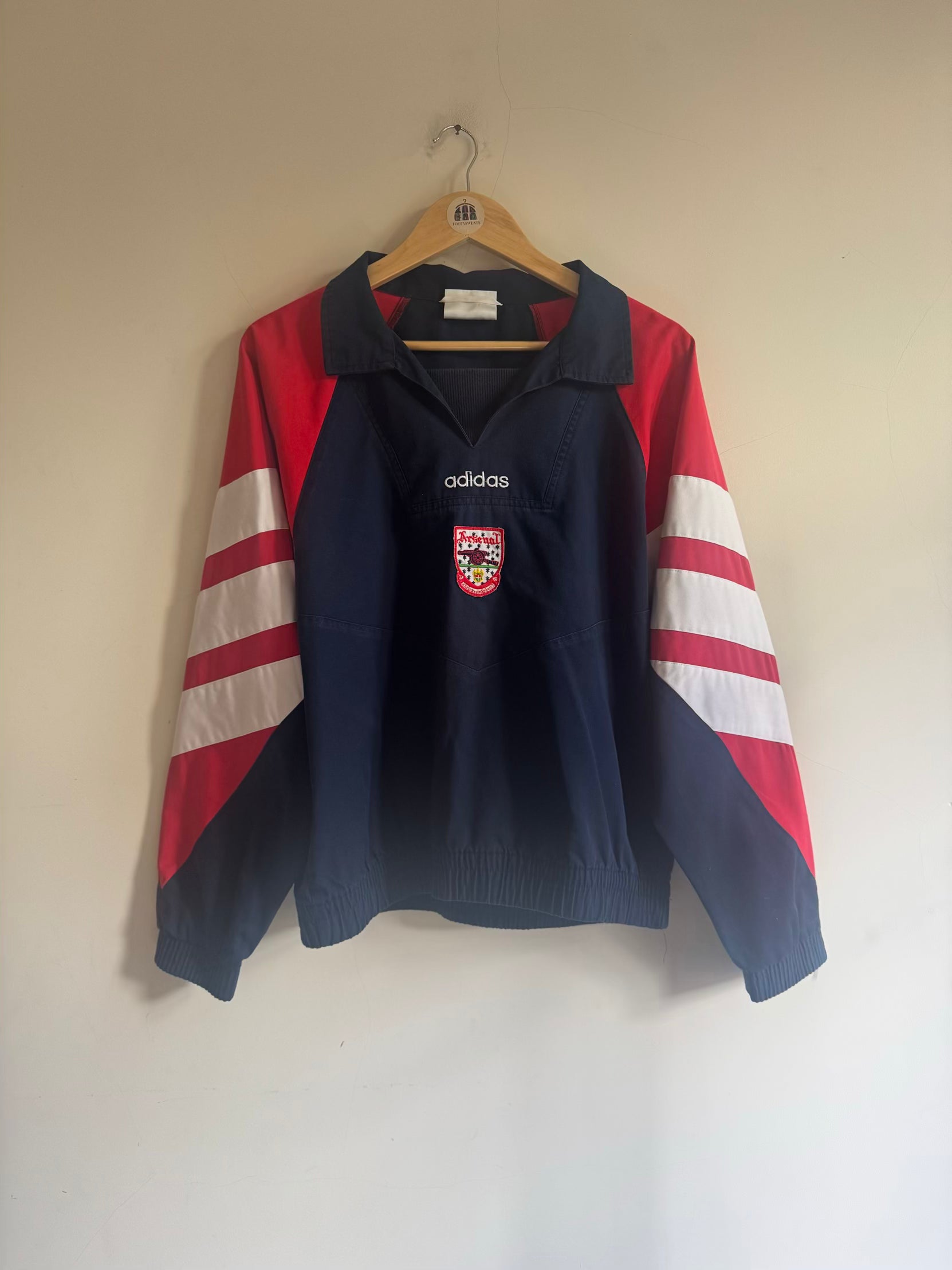 Arsenal 🏴󠁧󠁢󠁥󠁮󠁧󠁿 1992-94 Adidas Drill Top