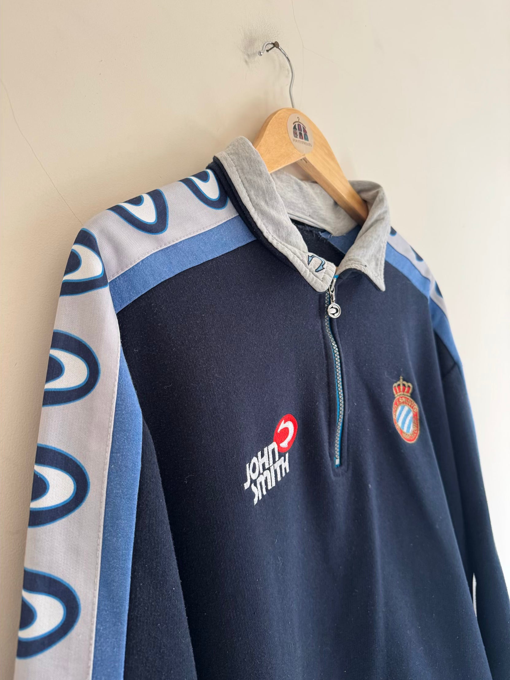 RCD Espanyol 🇪🇸 1999-01 John Smith 1/4 Zip