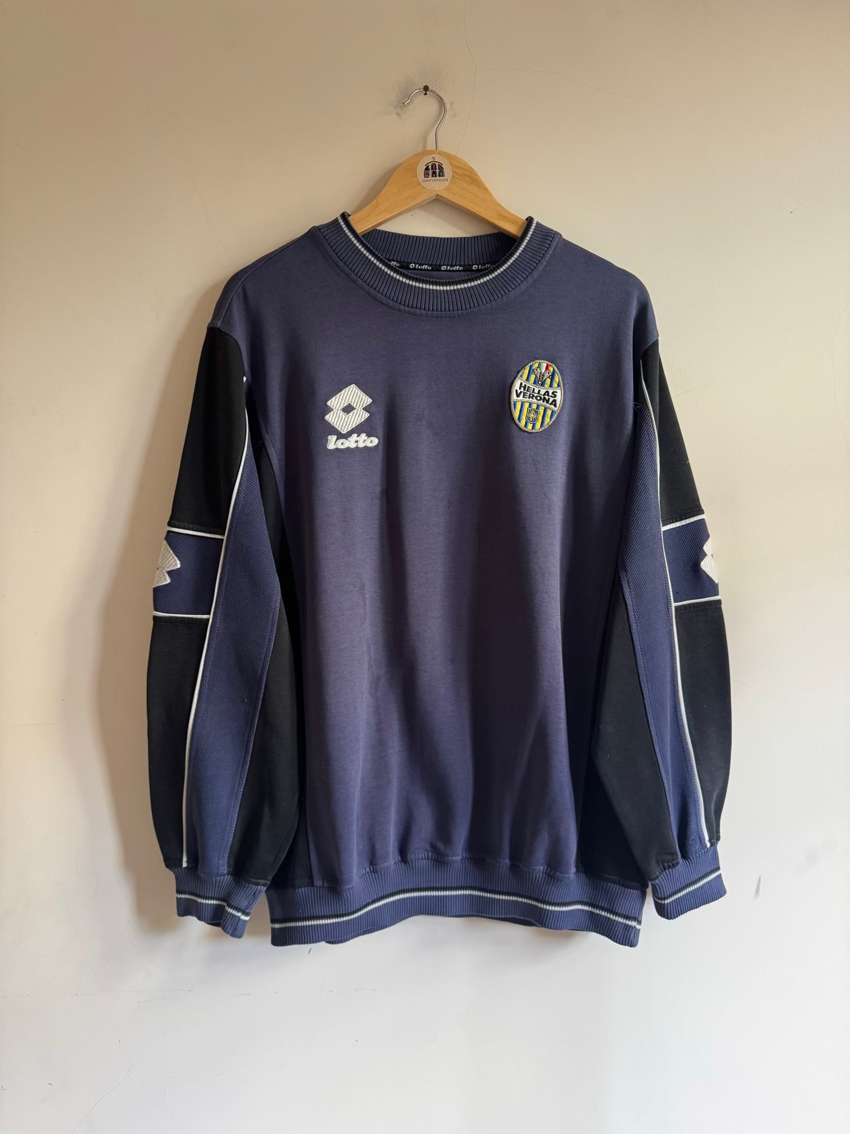 Hellas Verona 🇮🇹 2000-02 Lotto Sweatshirt