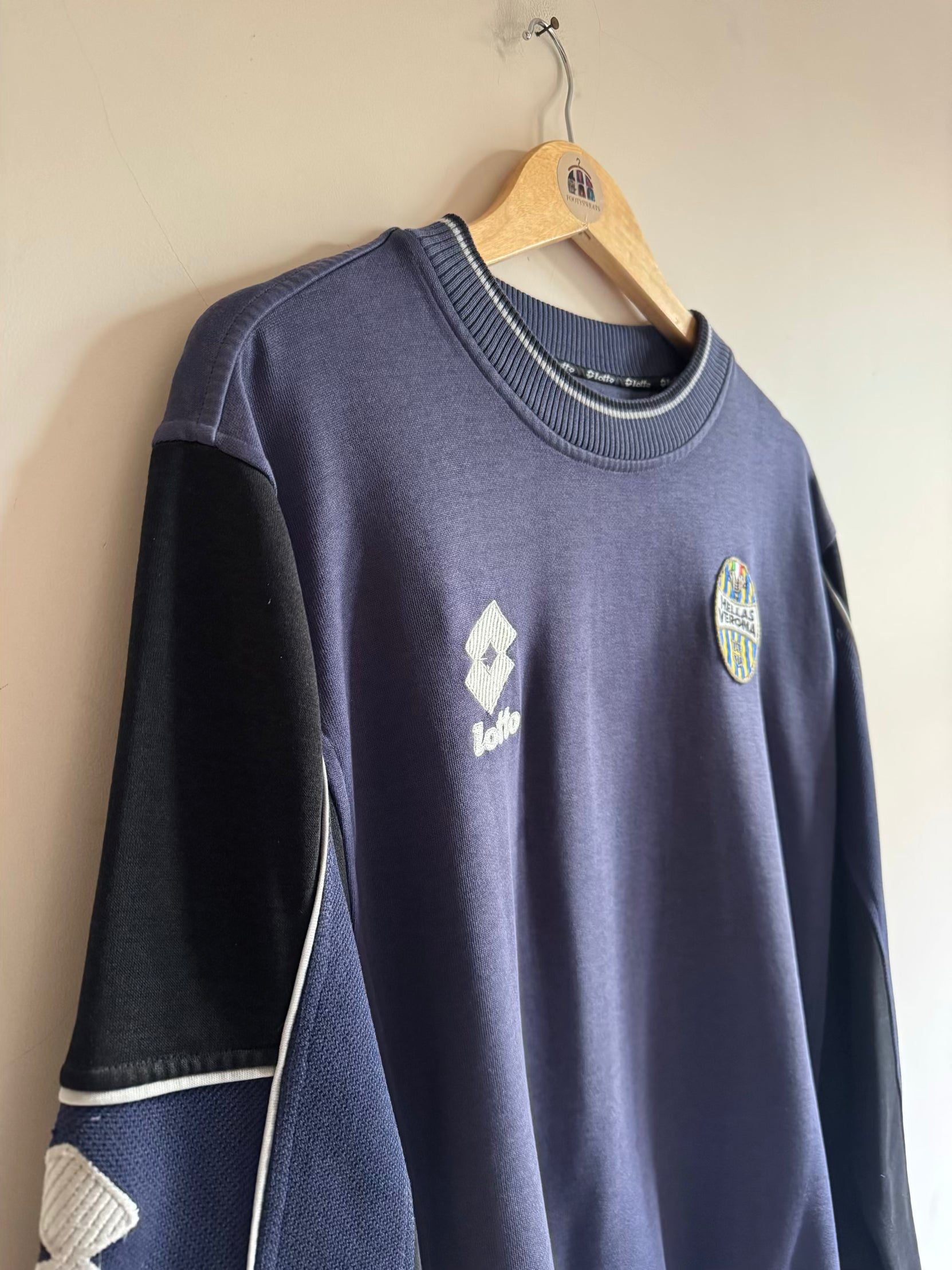Hellas Verona 🇮🇹 2000-02 Lotto Sweatshirt