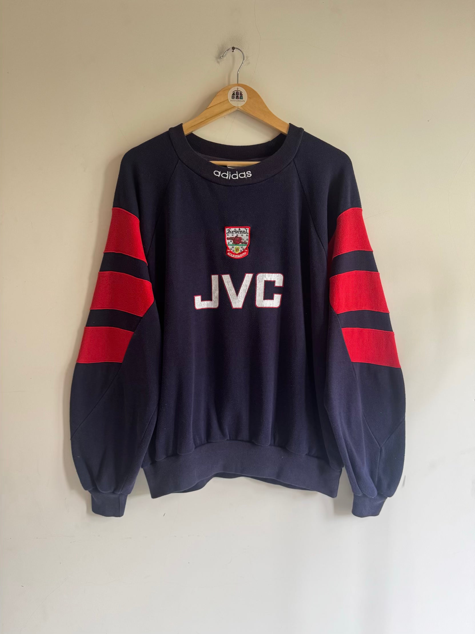 Arsenal 🏴󠁧󠁢󠁥󠁮󠁧󠁿 1992-93 Adidas Sweatshirt