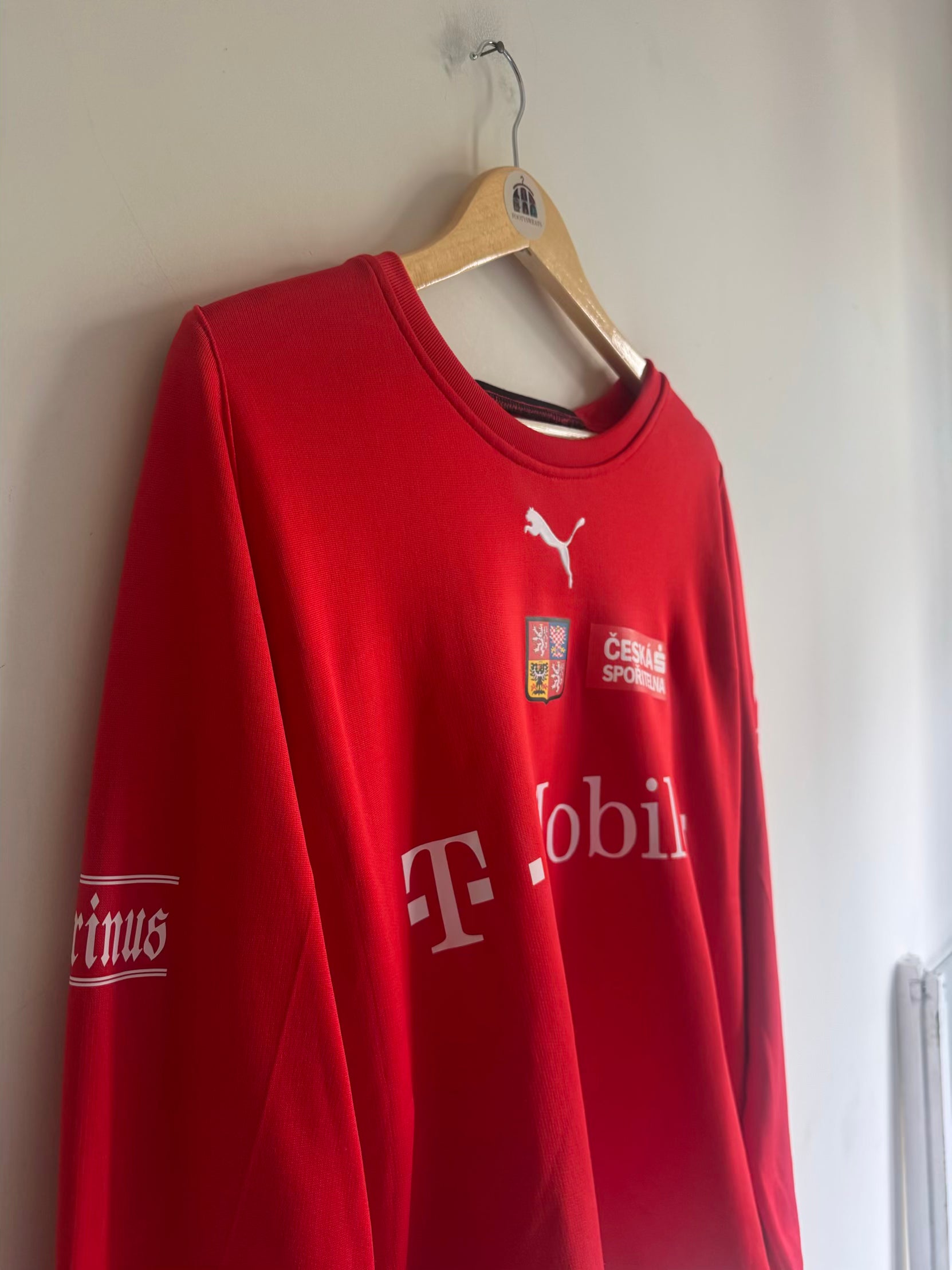 Czech Republic 🇨🇿 2004-05 Puma Sweatshirt (player issue)