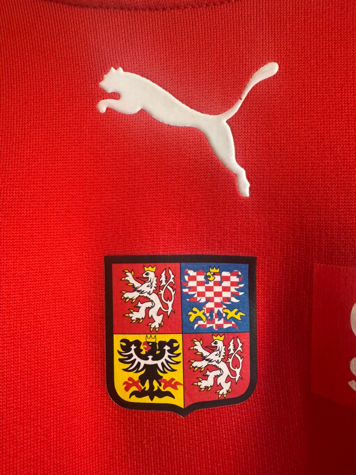 Czech Republic 🇨🇿 2004-05 Puma Sweatshirt (player issue)