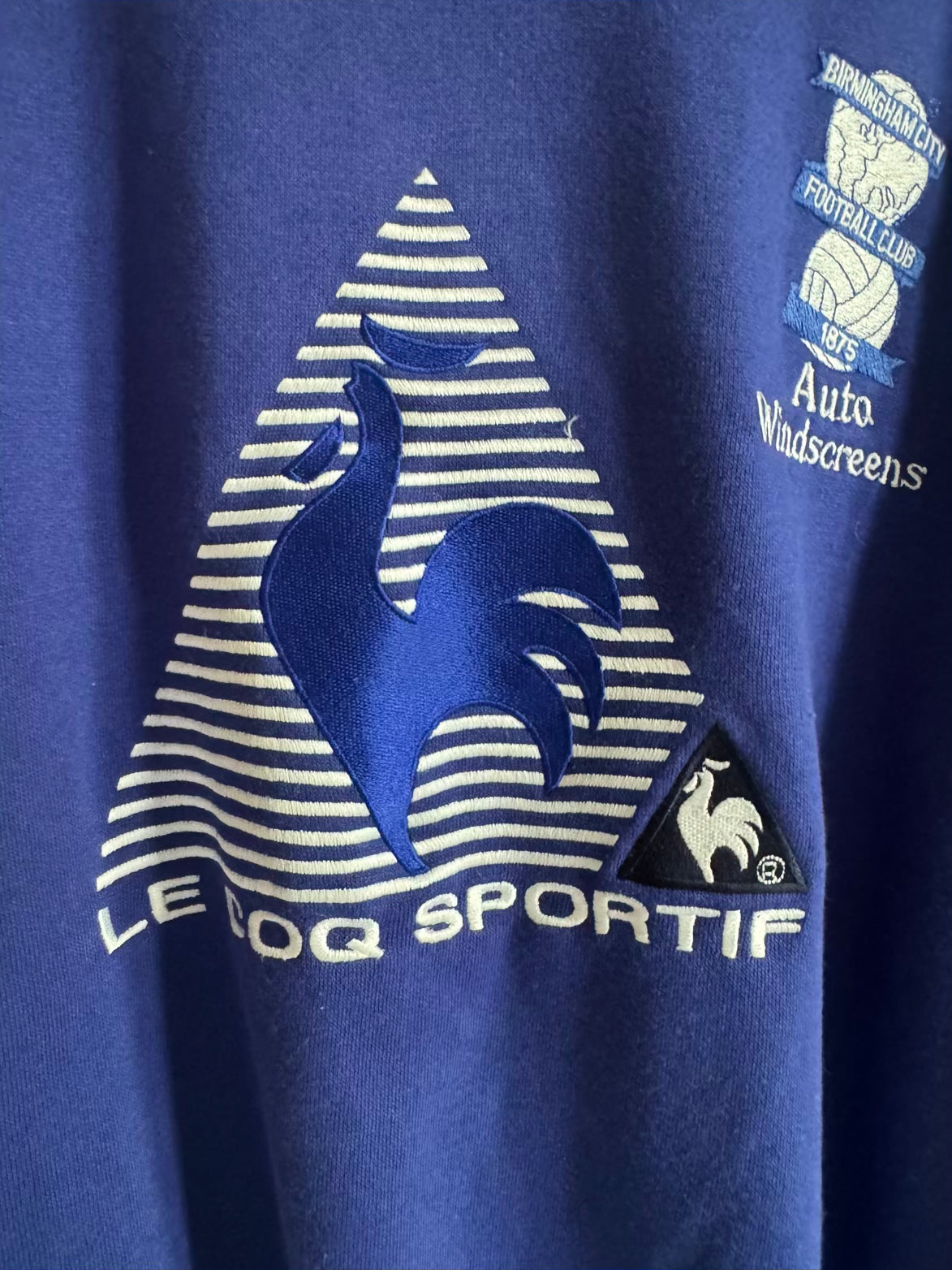 Birmingham City 🏴󠁧󠁢󠁥󠁮󠁧󠁿 2000-01 Le Coq Sportif Sweatshirt