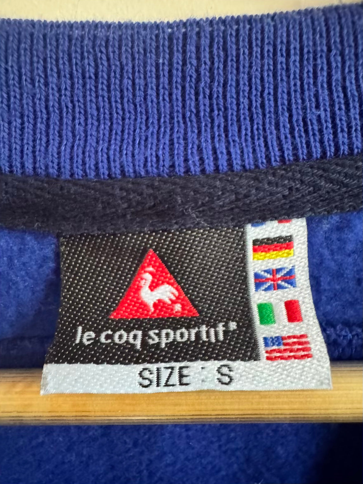 Birmingham City 🏴󠁧󠁢󠁥󠁮󠁧󠁿 2000-01 Le Coq Sportif Sweatshirt