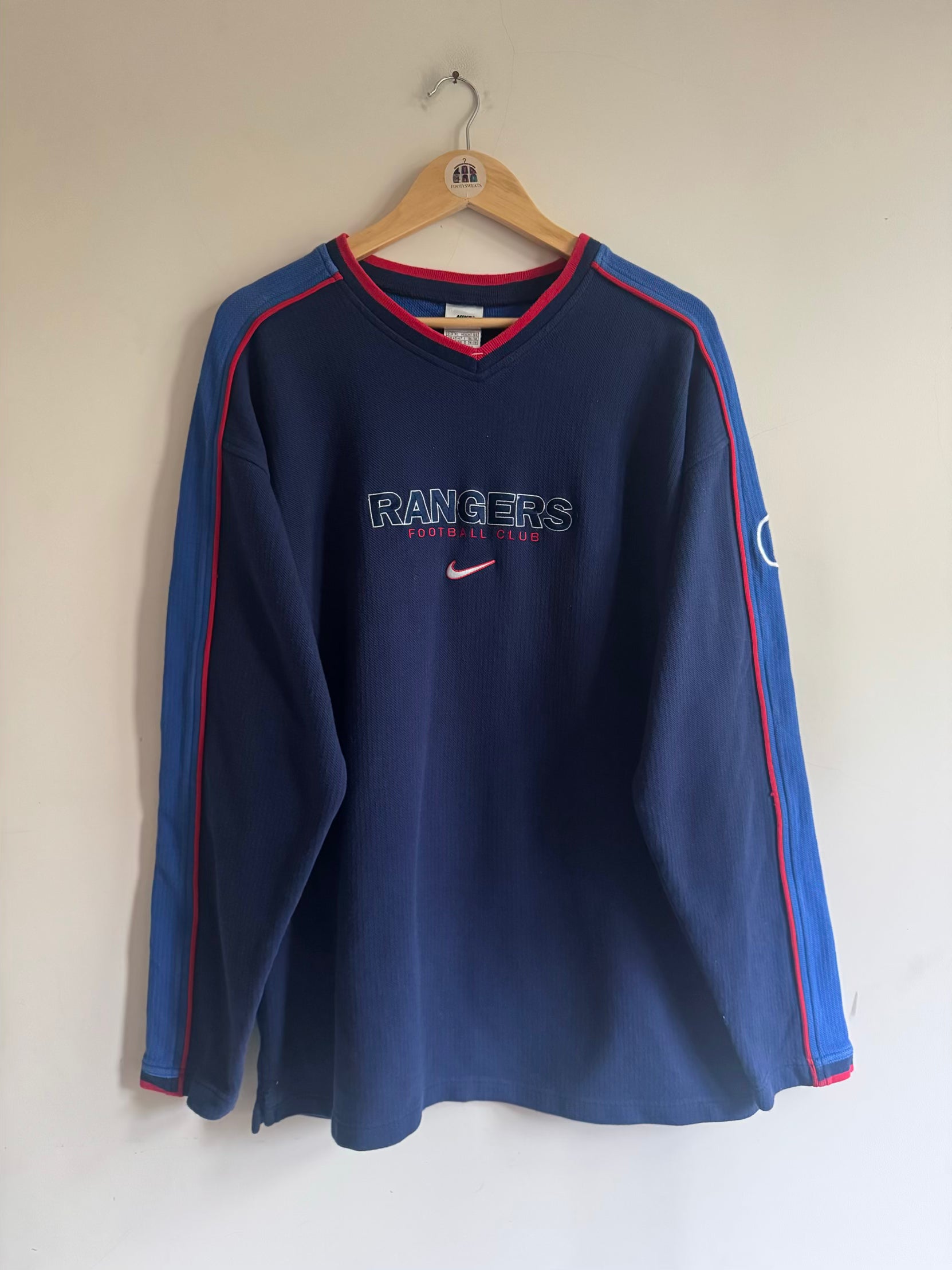 Glasgow Rangers 🏴󠁧󠁢󠁳󠁣󠁴󠁿 1997-98 Nike Sweatshirt