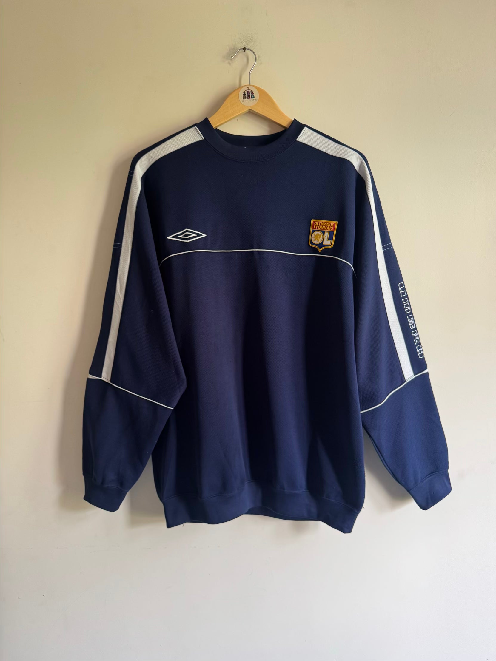 Olympique Lyonnais 🇫🇷 2002-03 Umbro Sweatshirt