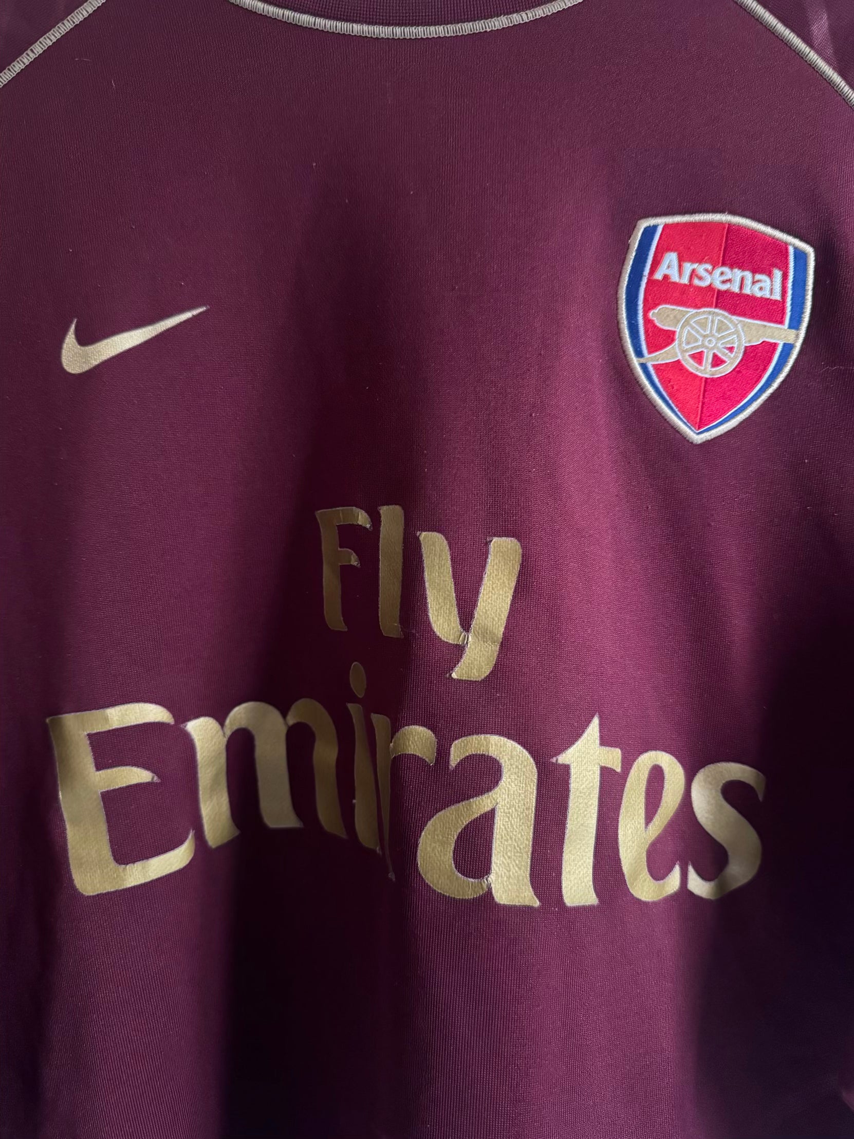 Arsenal 🏴󠁧󠁢󠁥󠁮󠁧󠁿 2007-08 Nike Sweatshirt