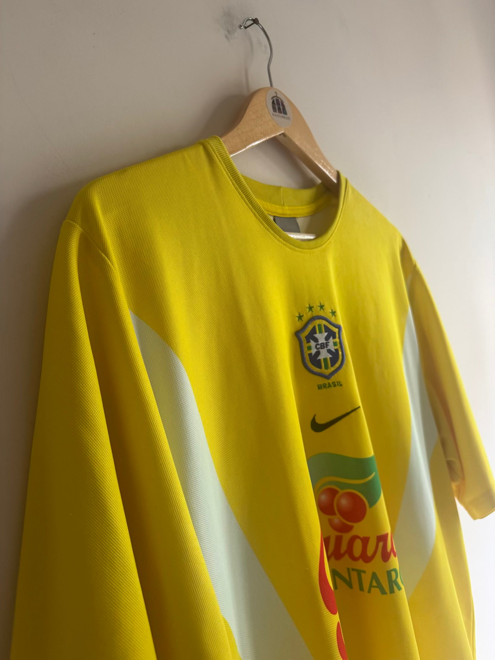 Brazil 🇧🇷 2002-03 Player issue Nike Training Tee